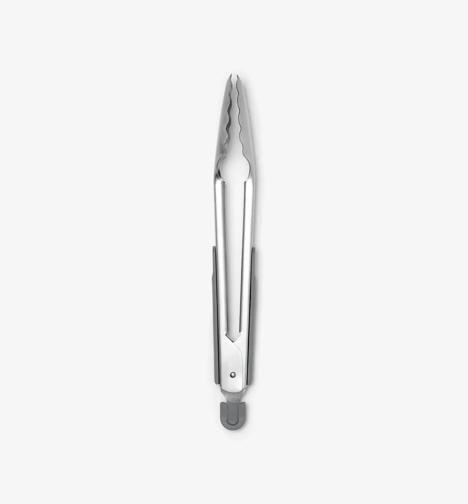 Stainless Steel Tongs – Gray