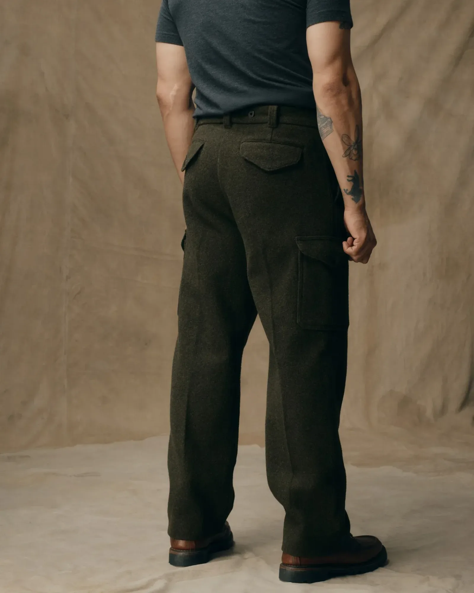 Mackinaw Wool Field Pants – Forest Green
