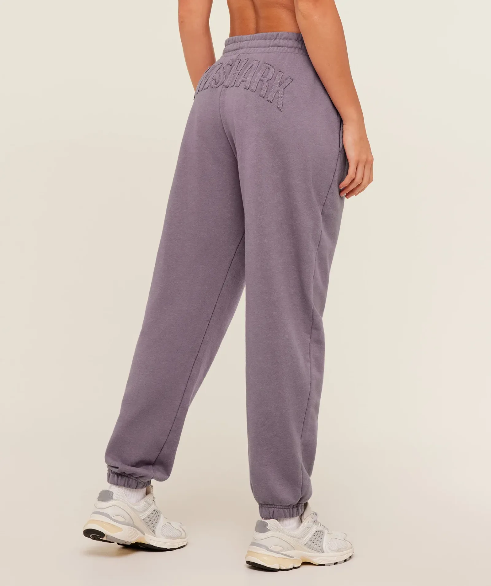 Gymshark Power Washed Cuff Joggers – Dusk Purple/Wash