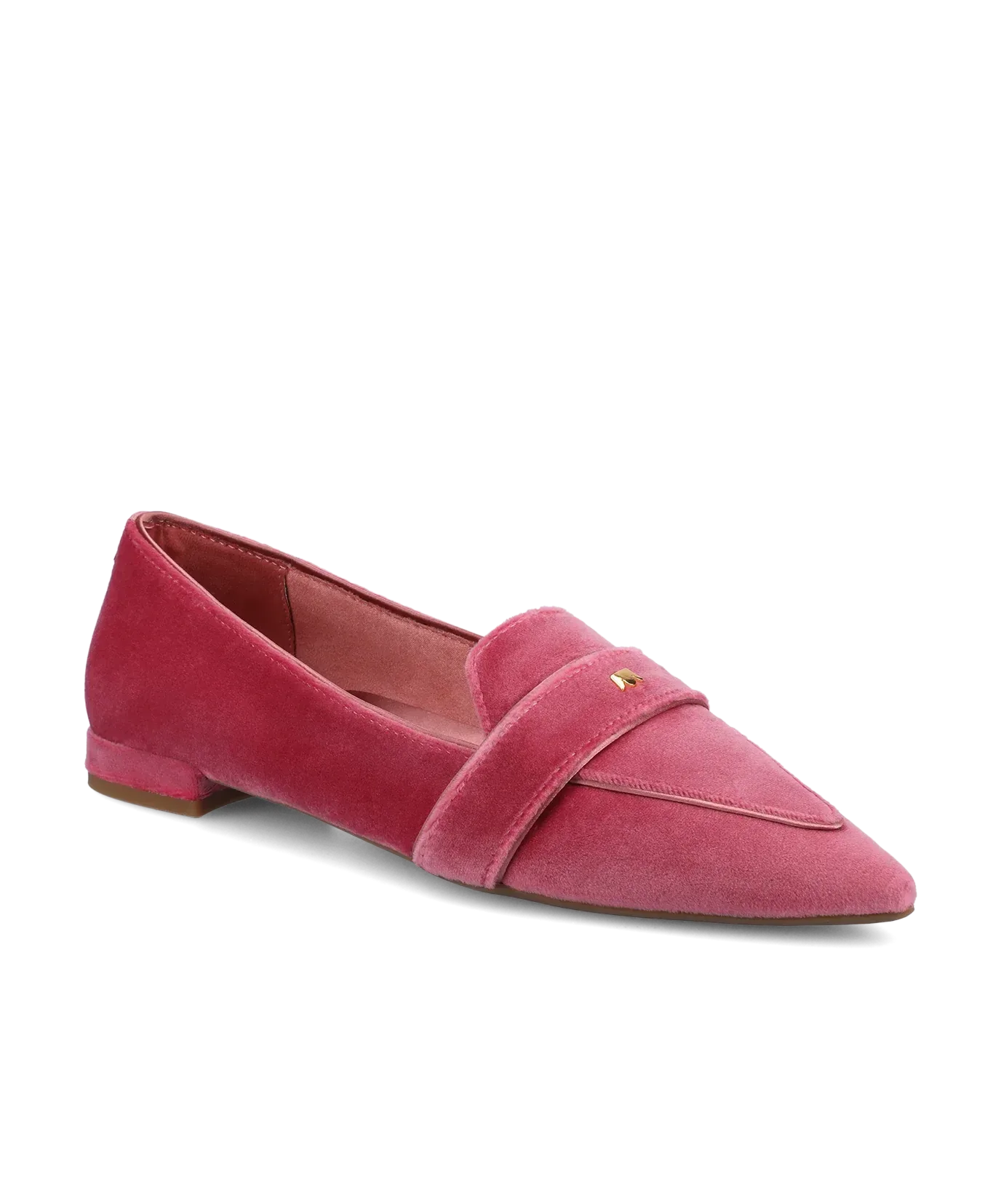 The Sparrow Loafer – Rose Velvet