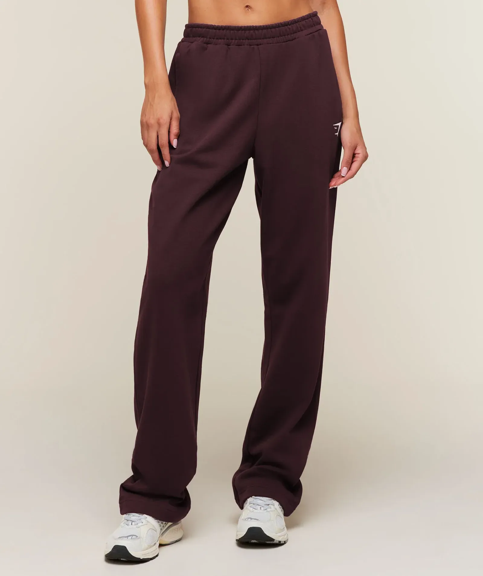 Gymshark Training Fleece Straight Leg Tall Pants – Cherry Purple