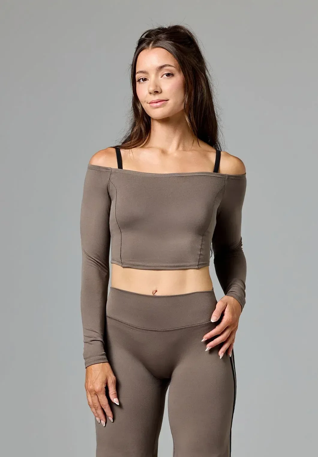 Reluna™ Off Shoulder Top Thyme