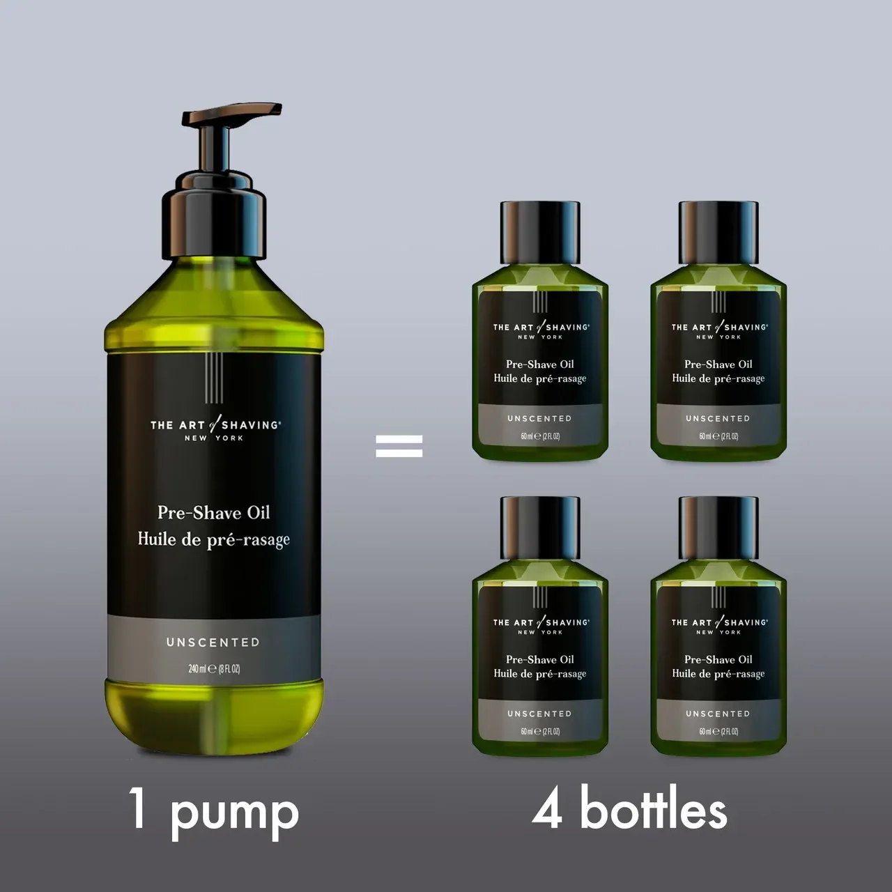 Unscented Pre-Shave Oil 8 OZ