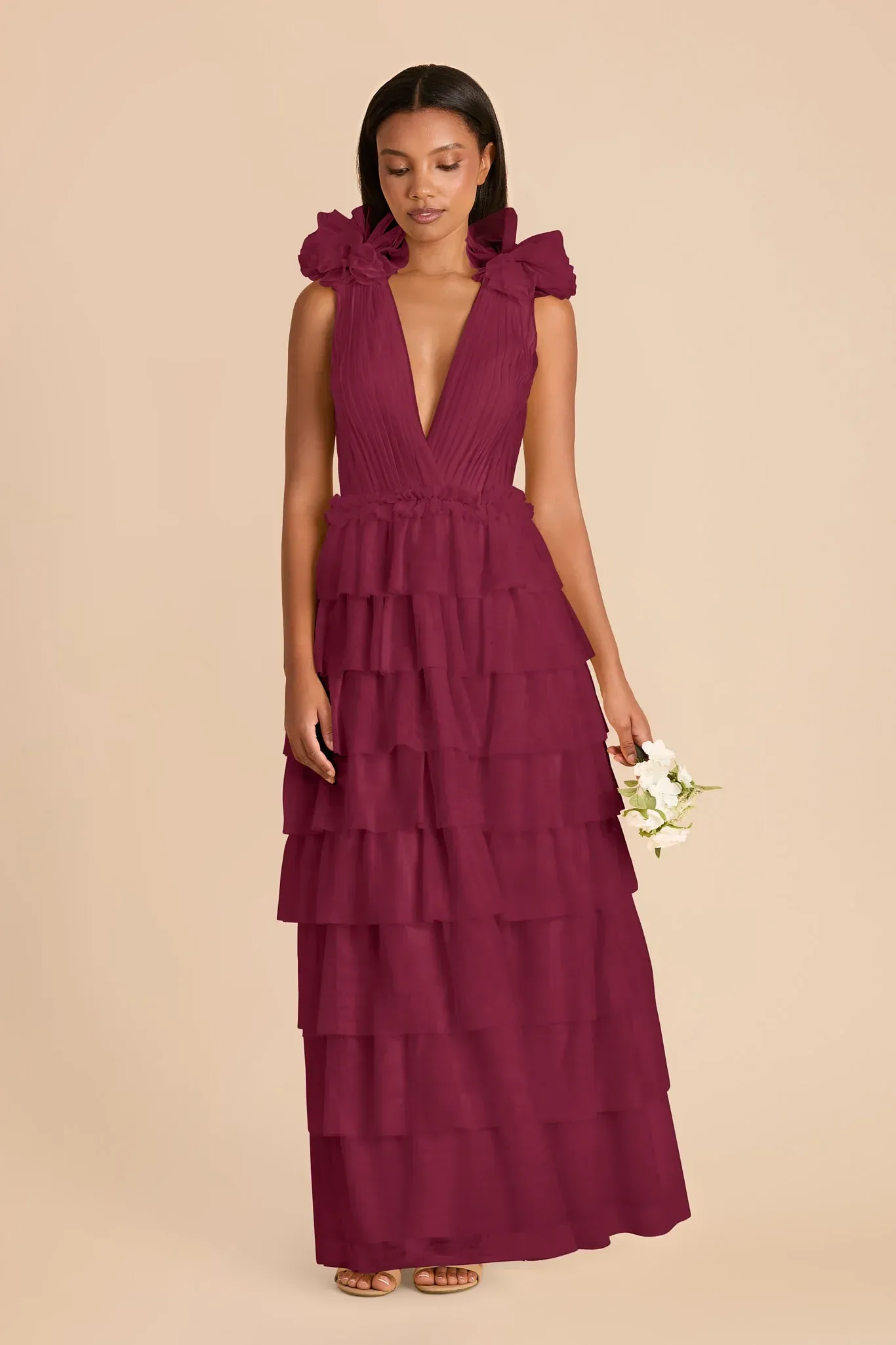 Arwen Tulle Dress – Berry