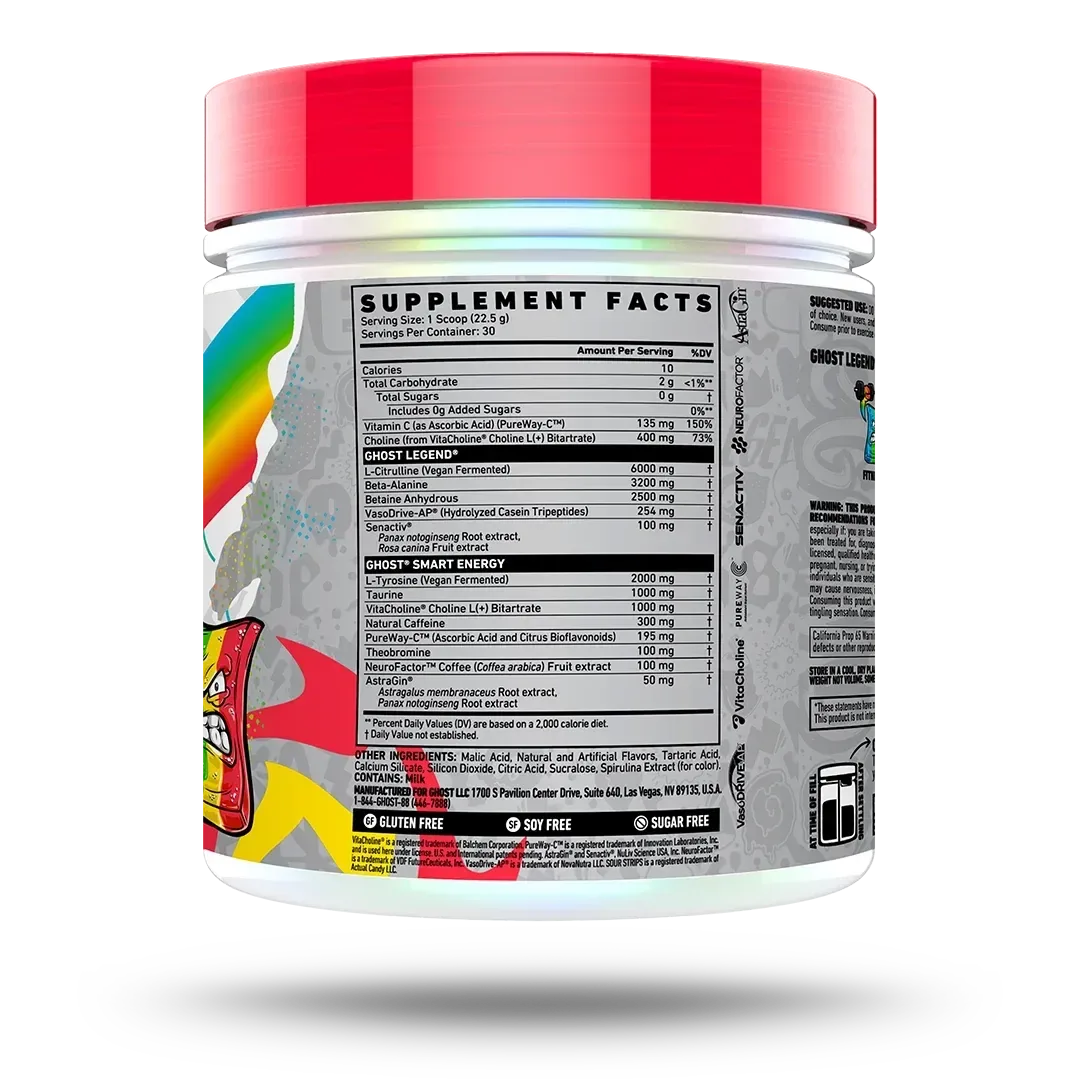 GHOST LEGEND® x SOUR STRIPS® – RAINBOW