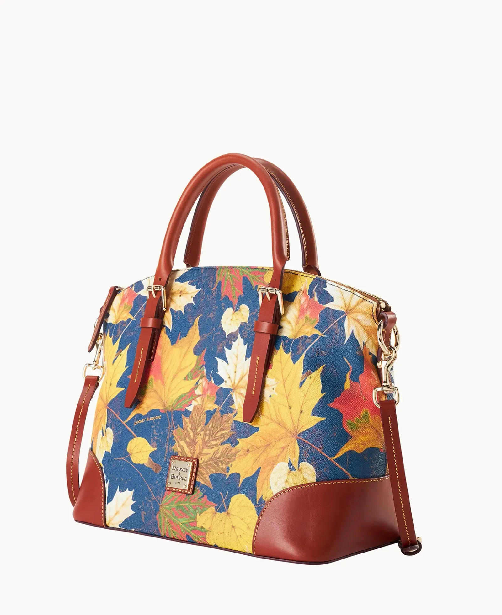 Maple Leaf Domed Satchel