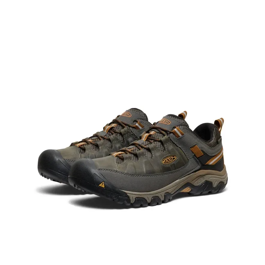 Men's Targhee III Waterproof – Black Olive/Golden Brown