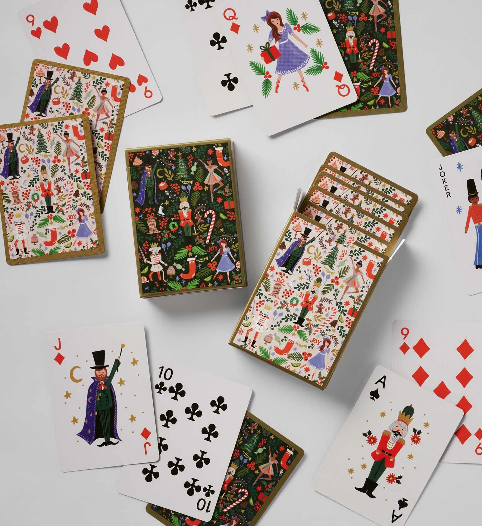 Playing Card Set – Holly Jolly Nutcracker