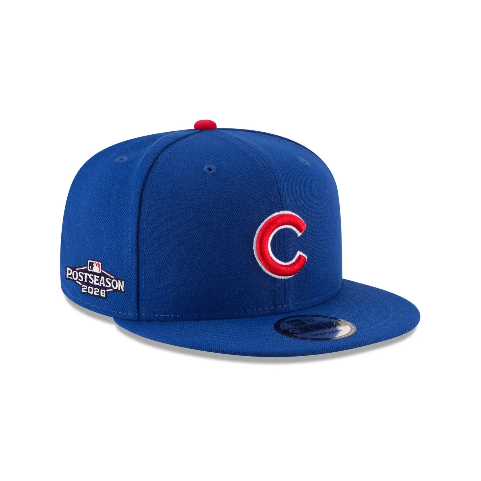 Chicago Cubs 2026 Postseason Side Patch 9FIFTY Snapback Hat