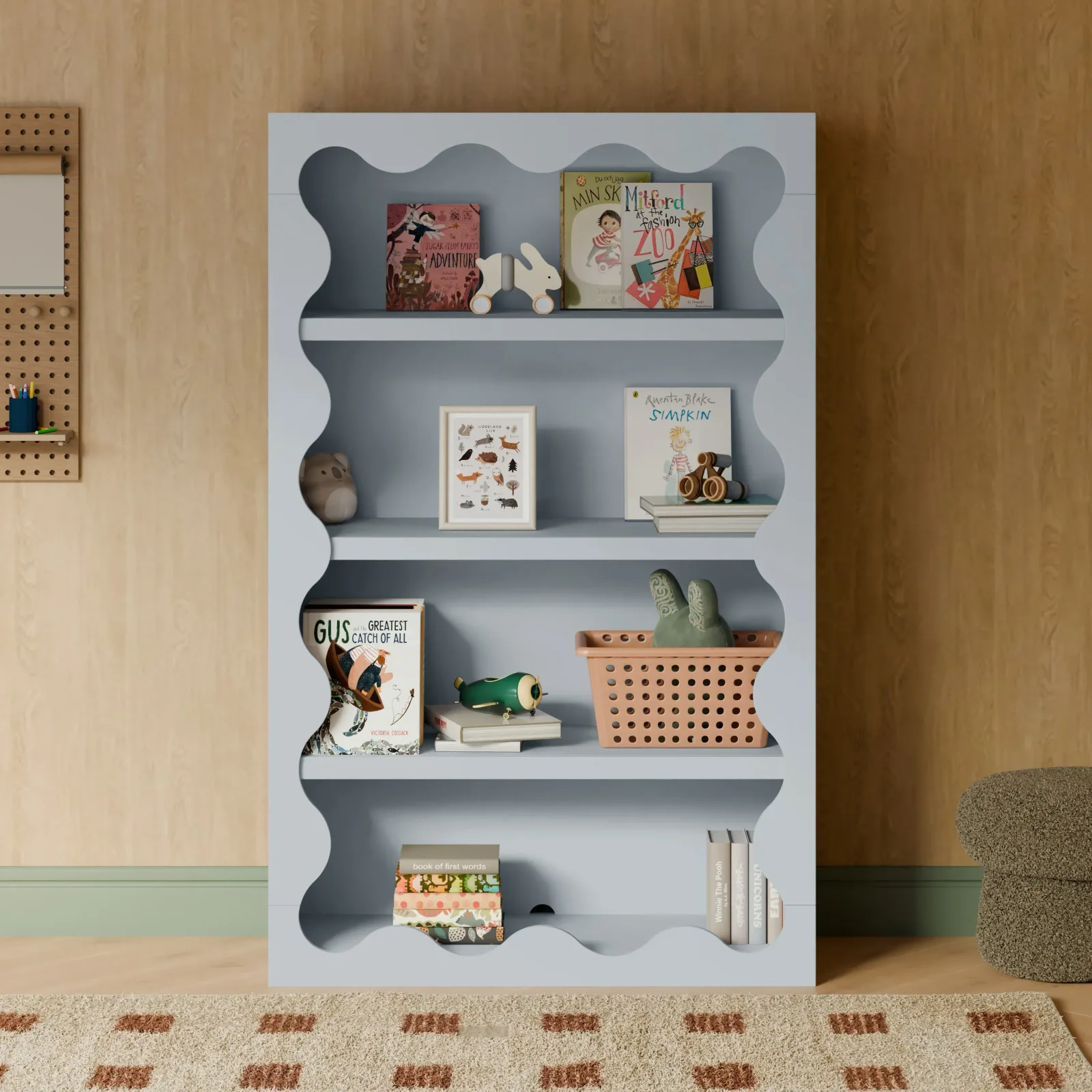 Lido Wave Bookcase – Retail Exclusive