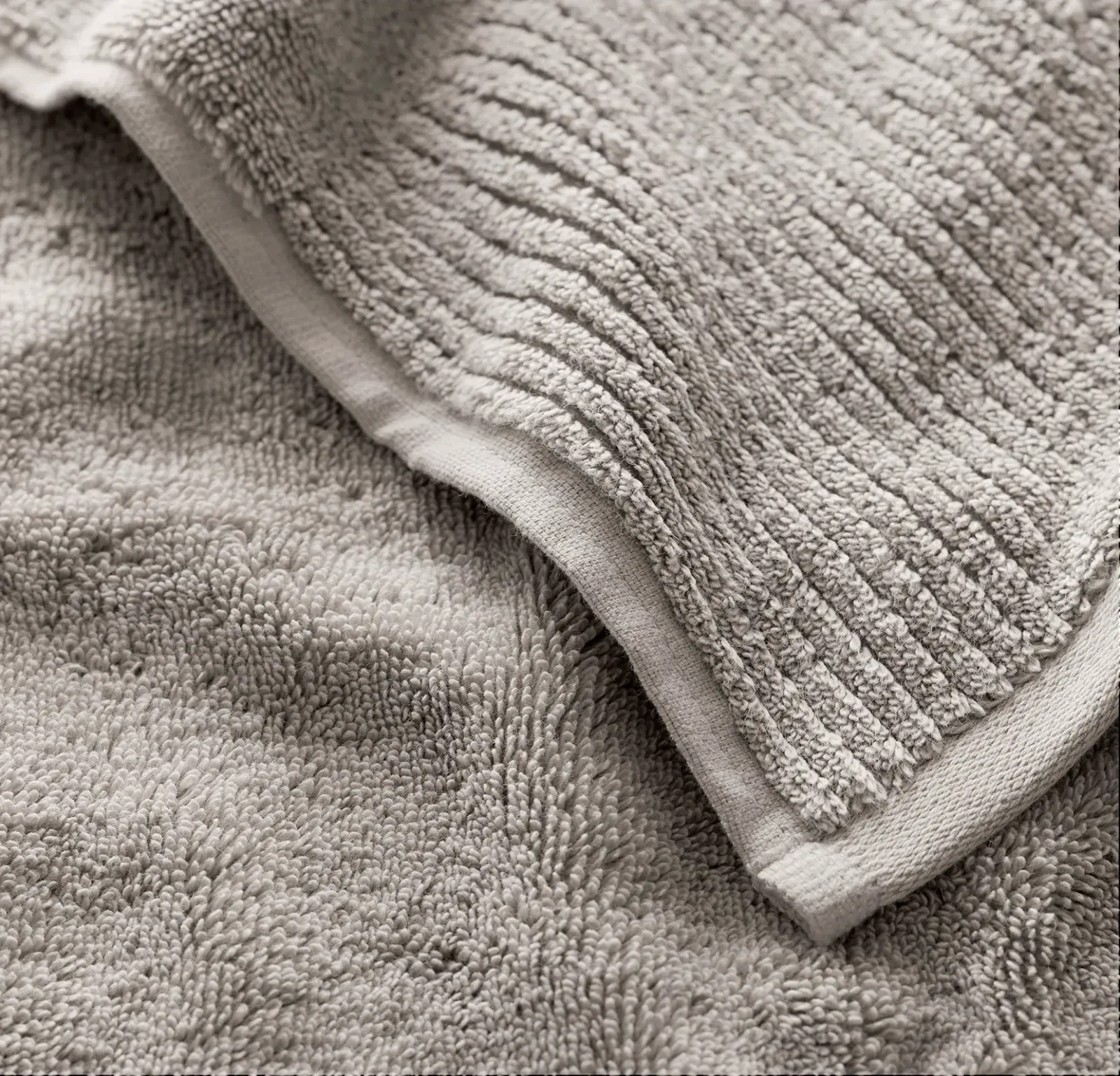 Turkish Ultra Plush Hand Towels (Pair) – Pewter (Personalized)