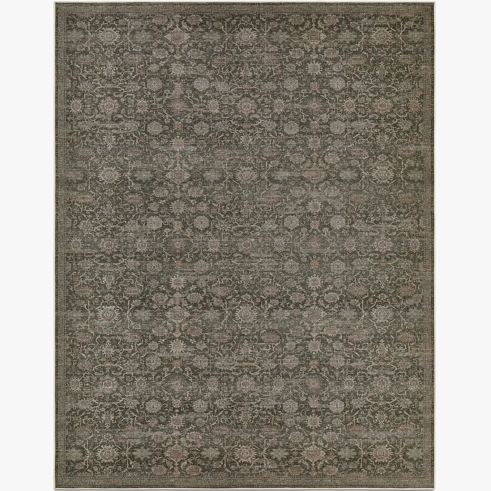 Sophia – Olive/Multi (Rug Cover)