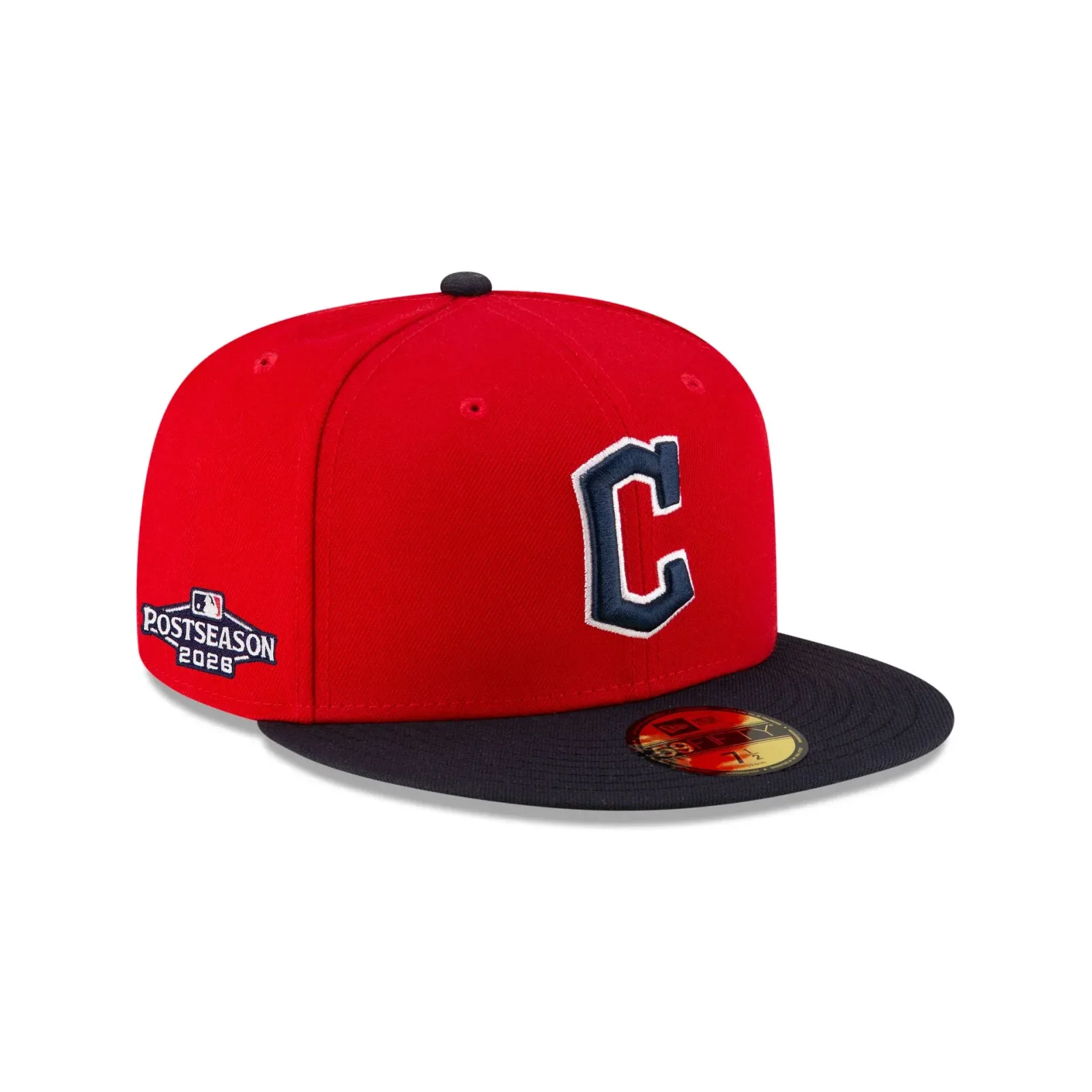 Cleveland Guardians 2026 Postseason Side Patch 59FIFTY Fitted Hat