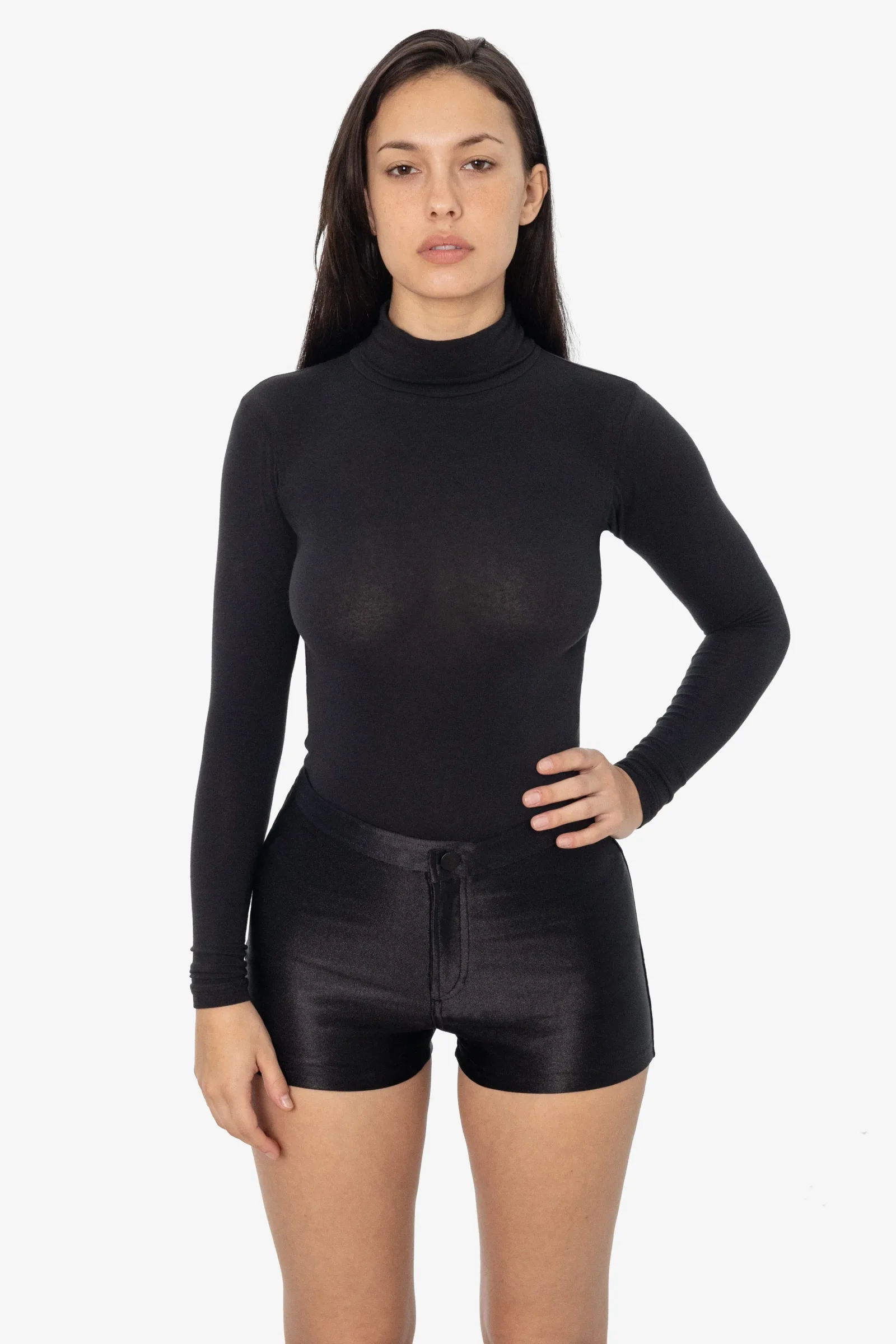 CC306 – Cheesecloth Long Sleeve Turtleneck