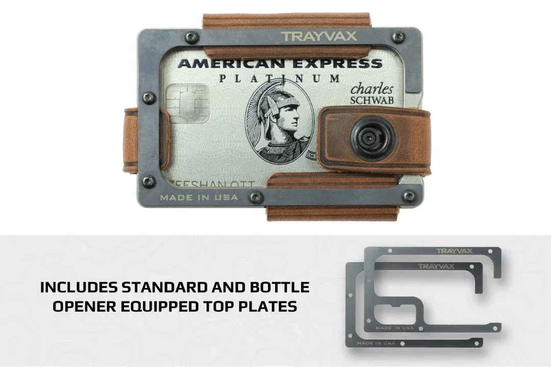 Contour Lite Wallet – Titanium Mississippi Mud