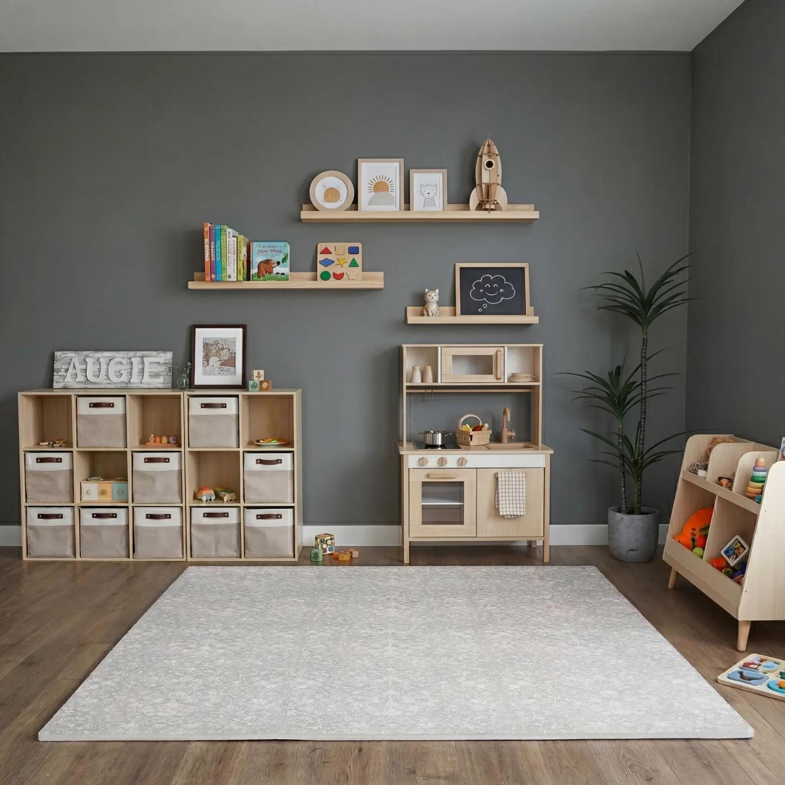 Demi – Grey Play Mat