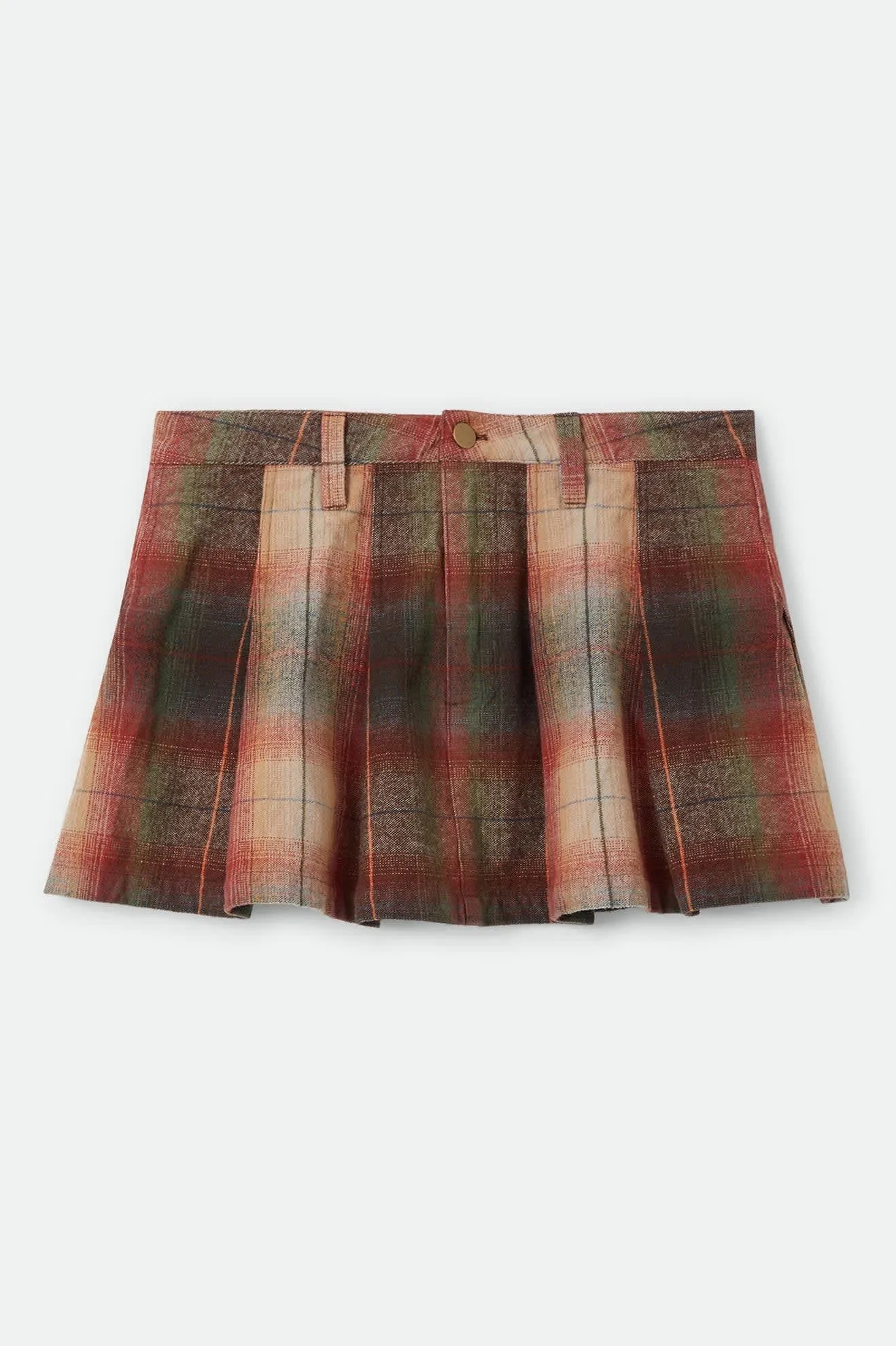 Pleated Mini Skirt – Multi Shadow