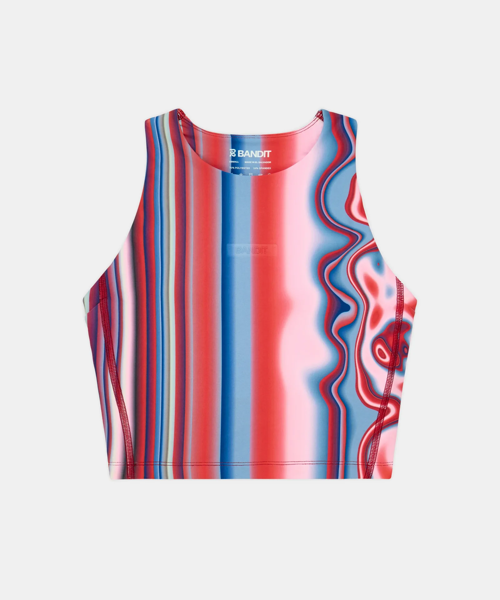 Women's Vanisher™ Race Crop – Melted Stripe Gradient