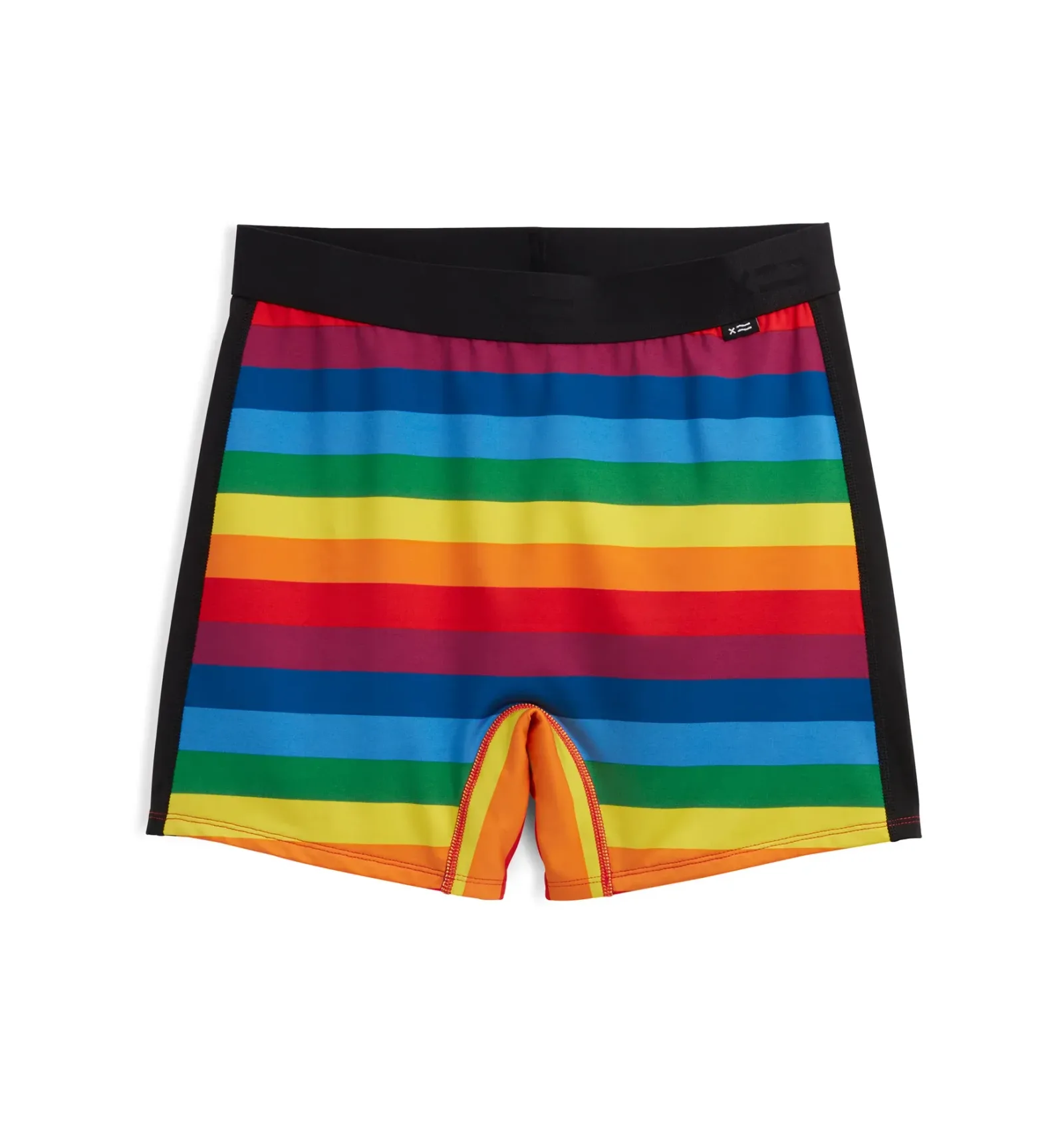 4.5" Swim Shorts – Rainbow Pride Stripe