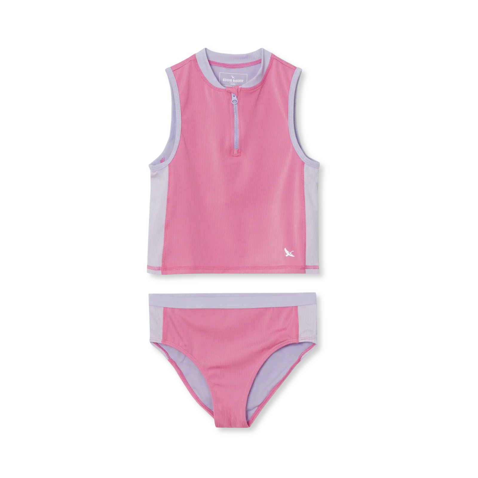 Girls Sea Spray 2 PC Ribbed Tankini