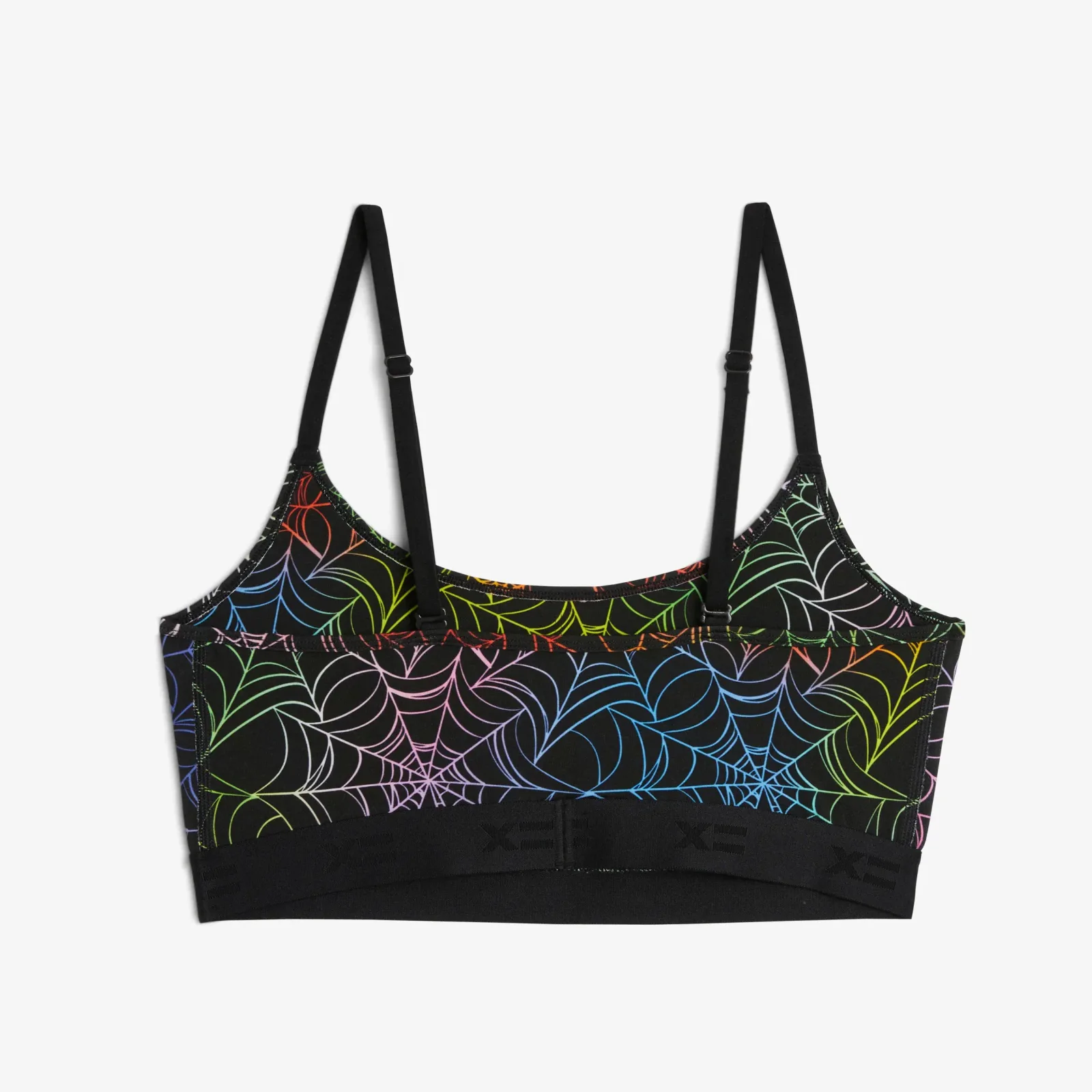Low Cut Soft Bra – Rainbow Web
