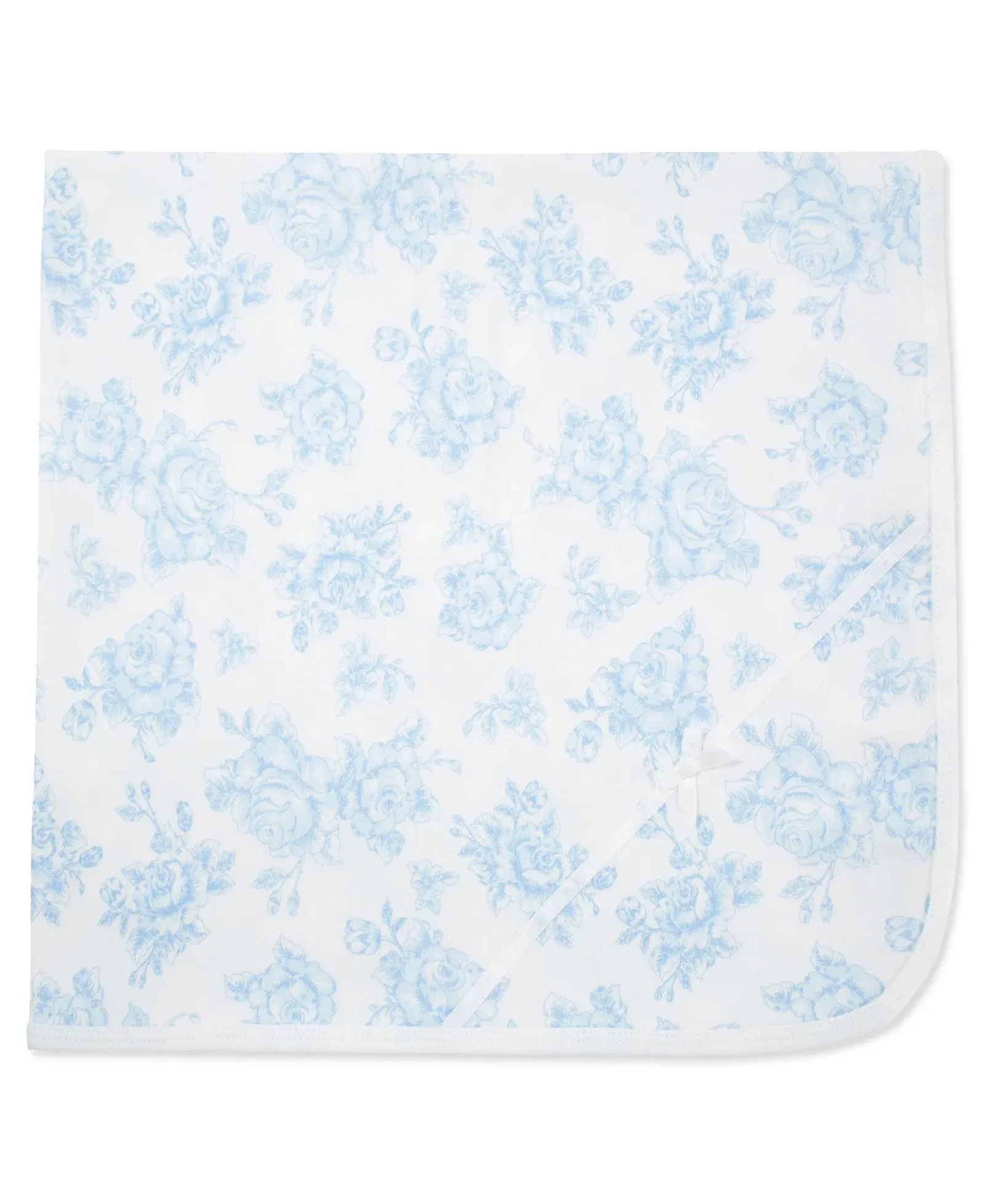 Blue Roses Blanket