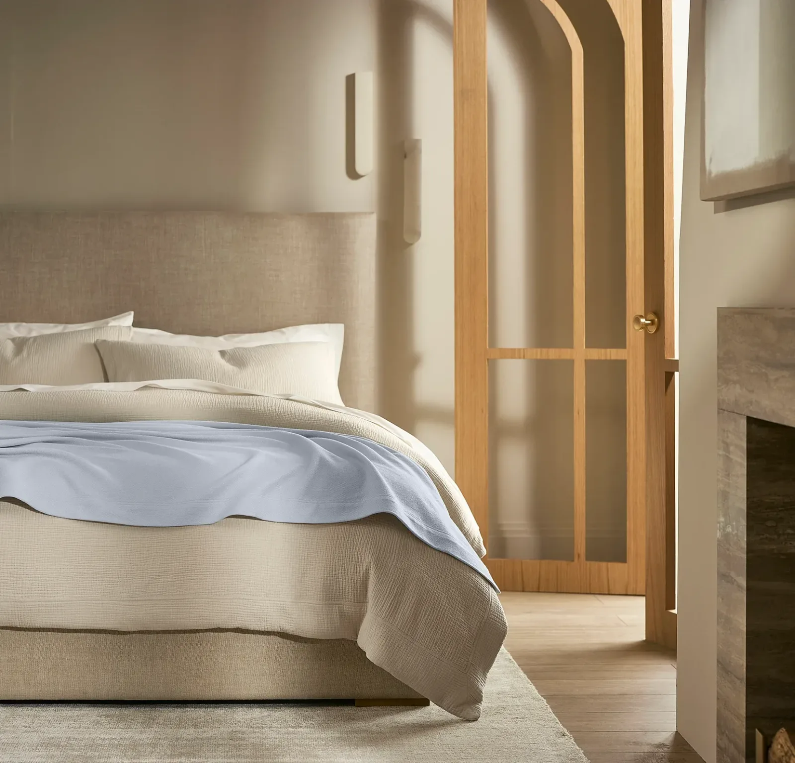 Essential Bed Blanket – Hydrangea