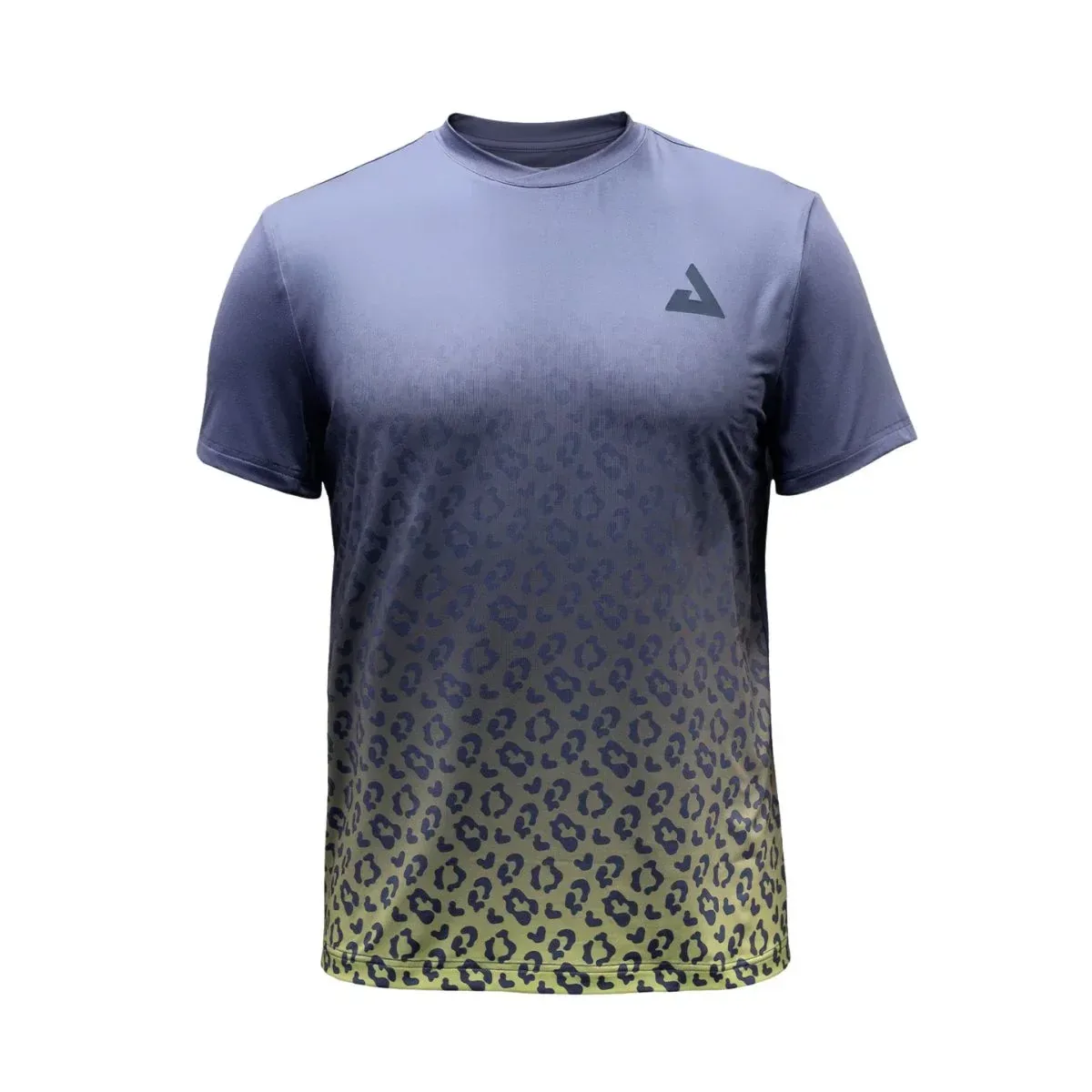 Men's TT Leopard Gradient Crew Short Sleeve