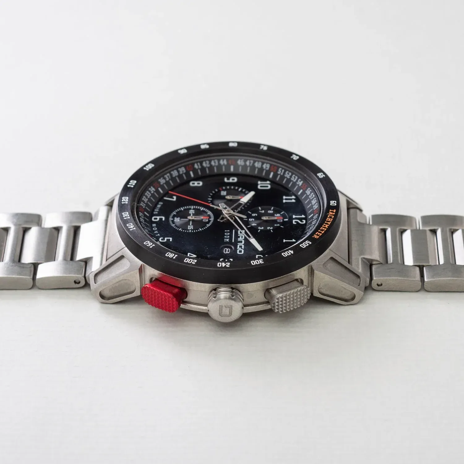 CR-01 – Chrono Watch with Metal Bracelet
