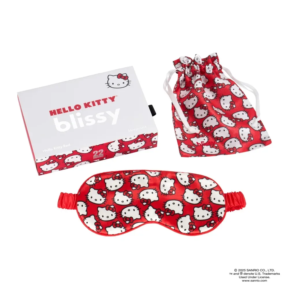 Sleep Mask – Happy Hello Kitty