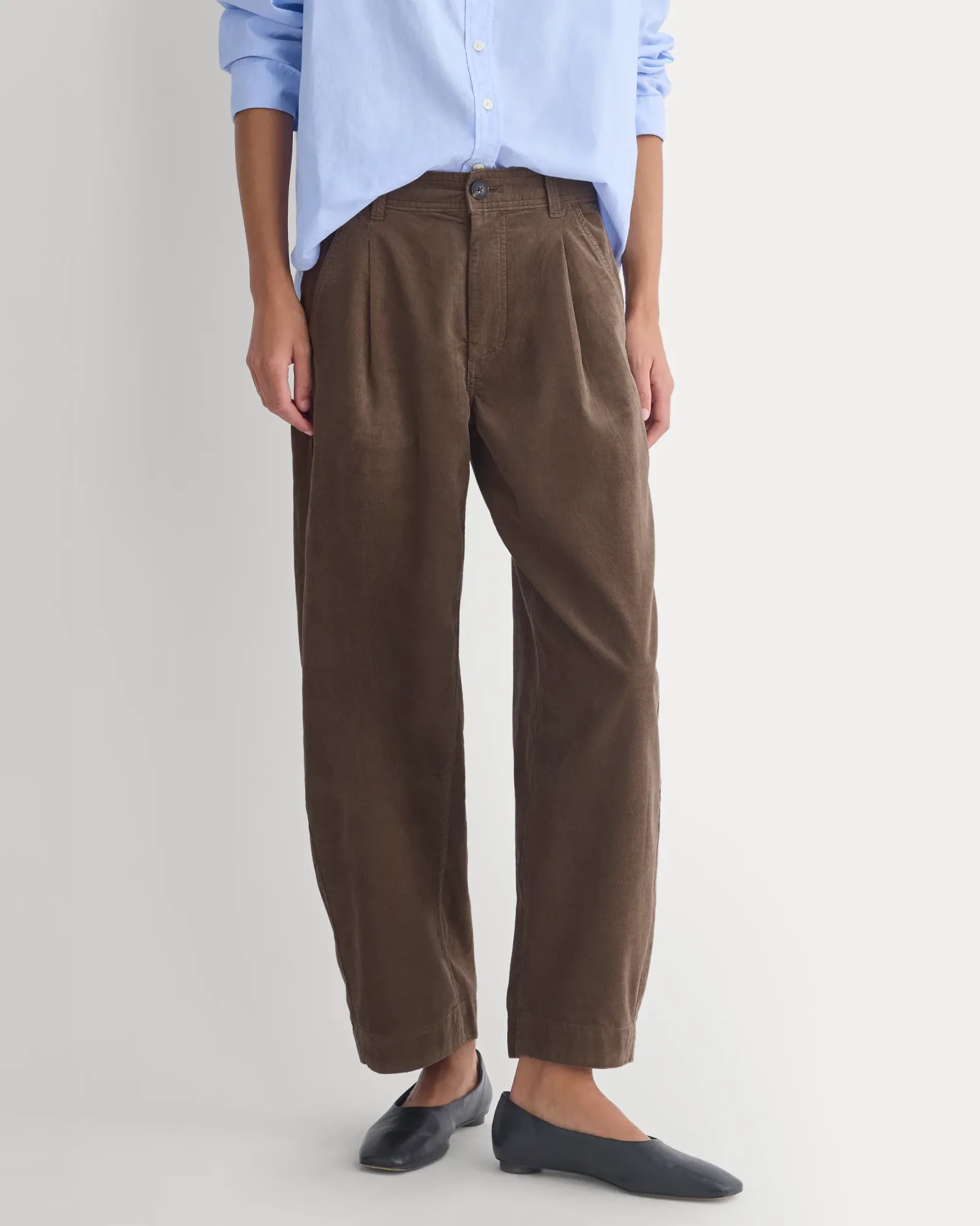 Everywhere Pinwale Corduroy Pant – Deep Taupe