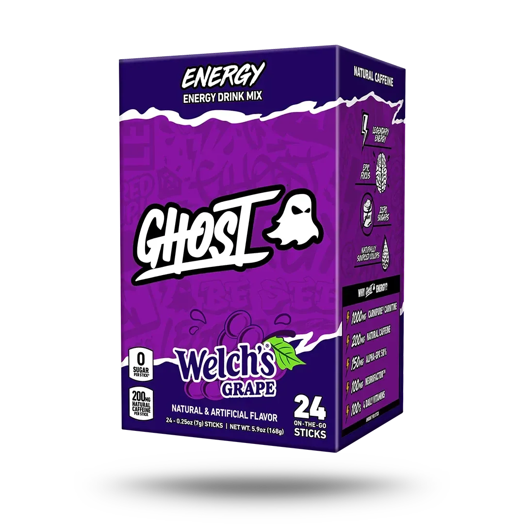 GHOST® ENERGY STICKS 24-PACK x WELCH'S® – GRAPE