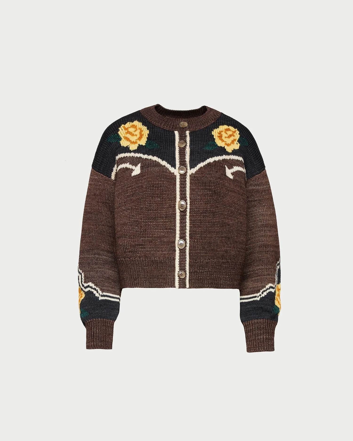 Linda Intarsia Cardigan
