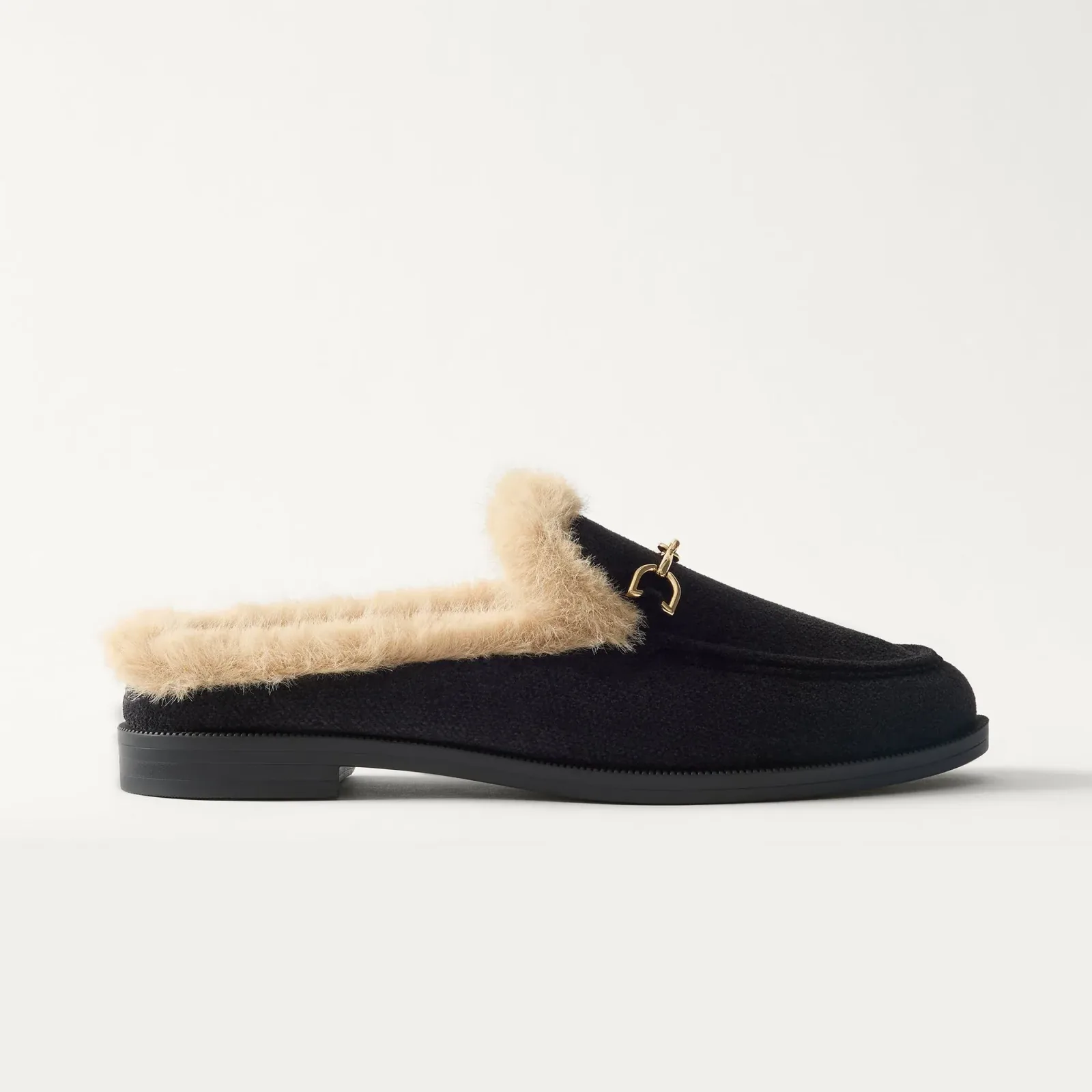 The Après Loafer Mule – ReVelvet™ Black