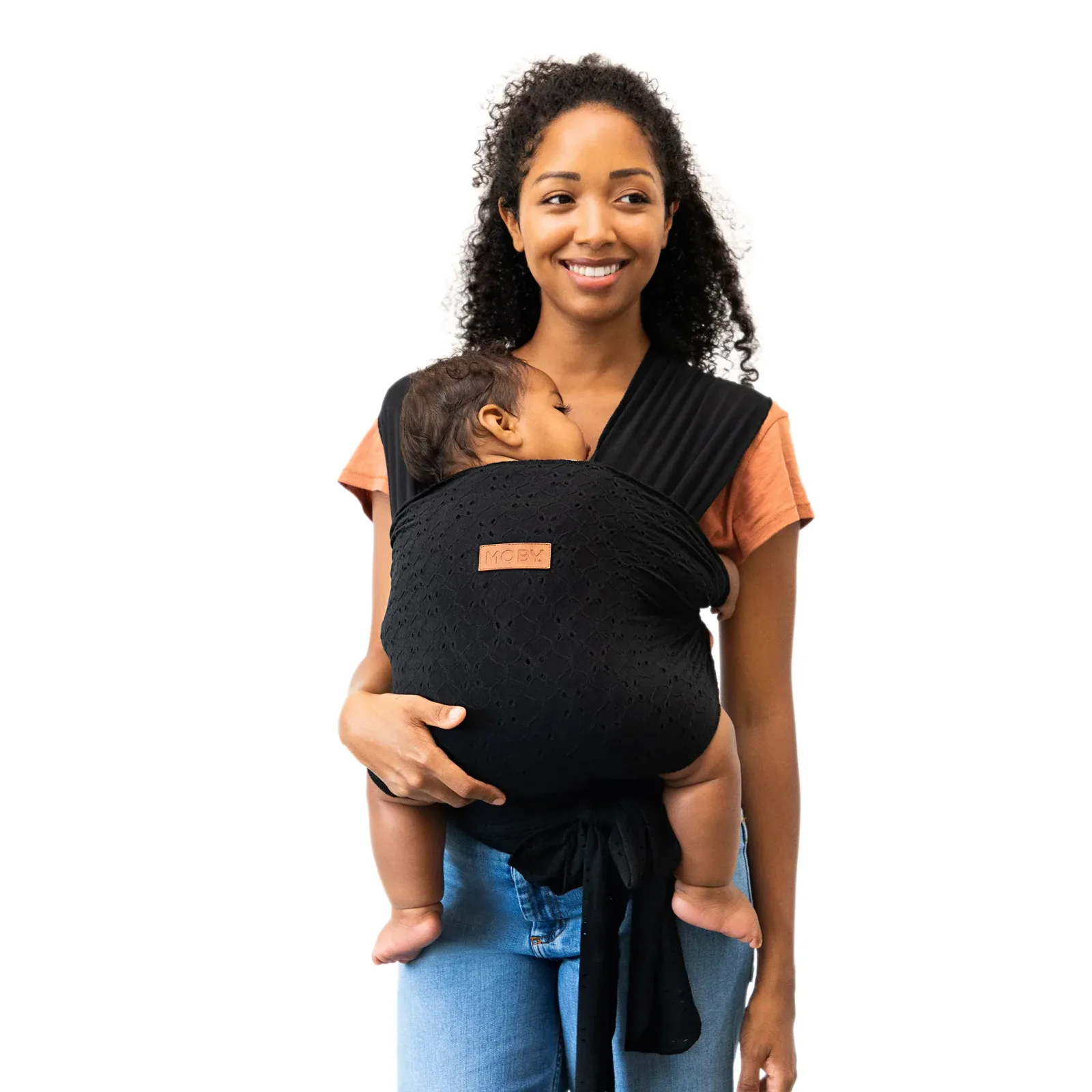 Easy-Wrap Carrier by Petunia Pickle Bottom – Black Eyelet