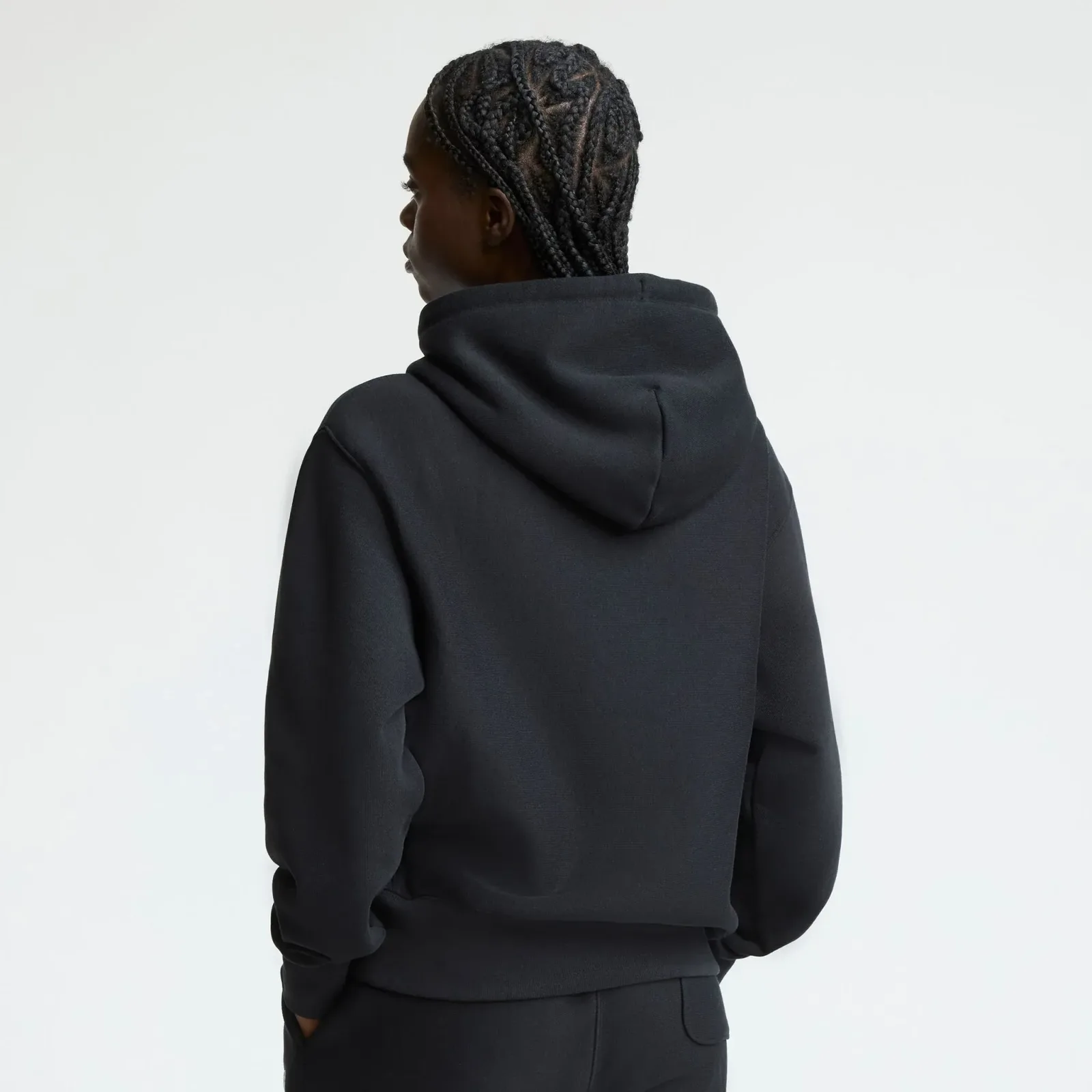 Reverse Weave Hoodie Sweatshirt