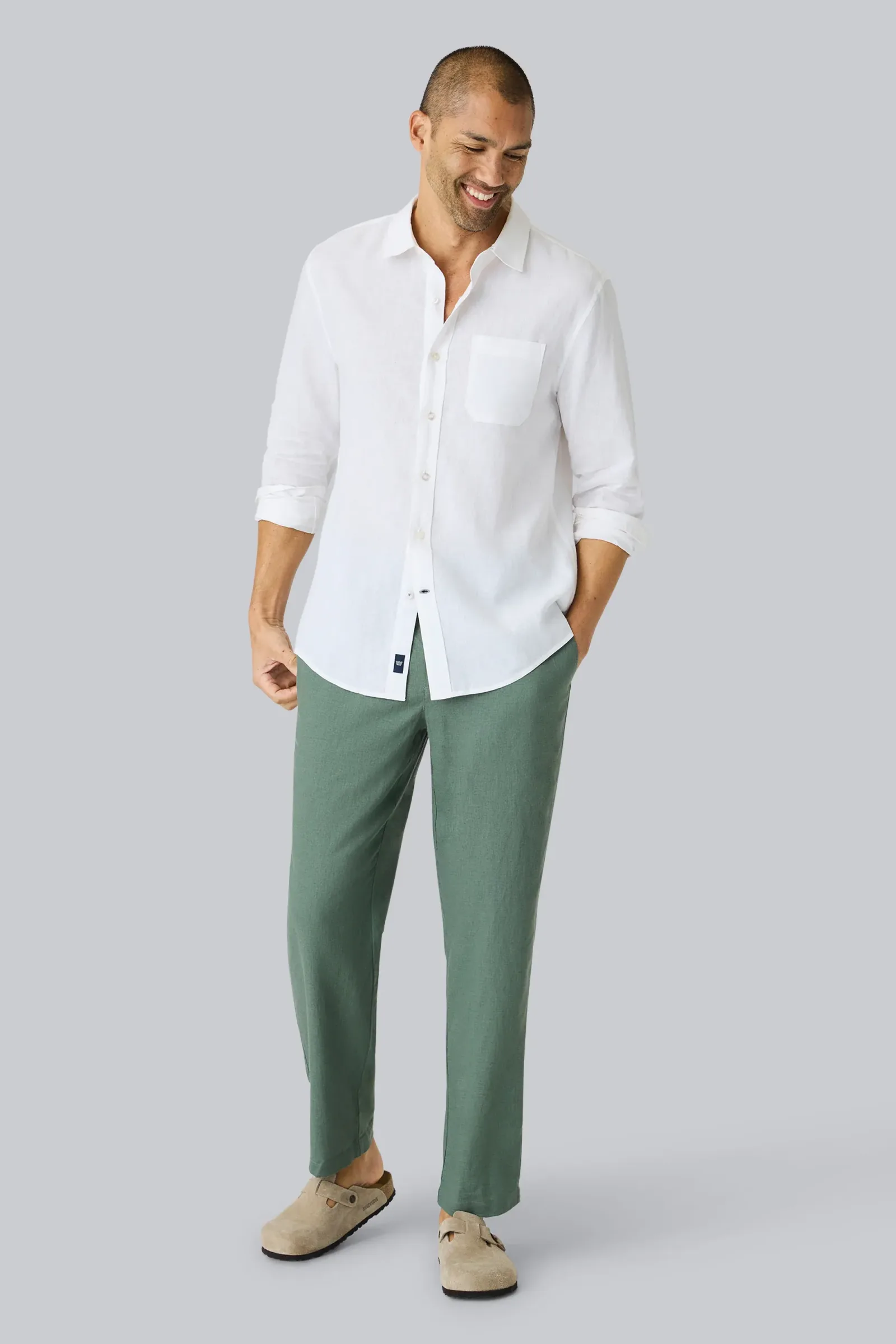 Linen Button Up