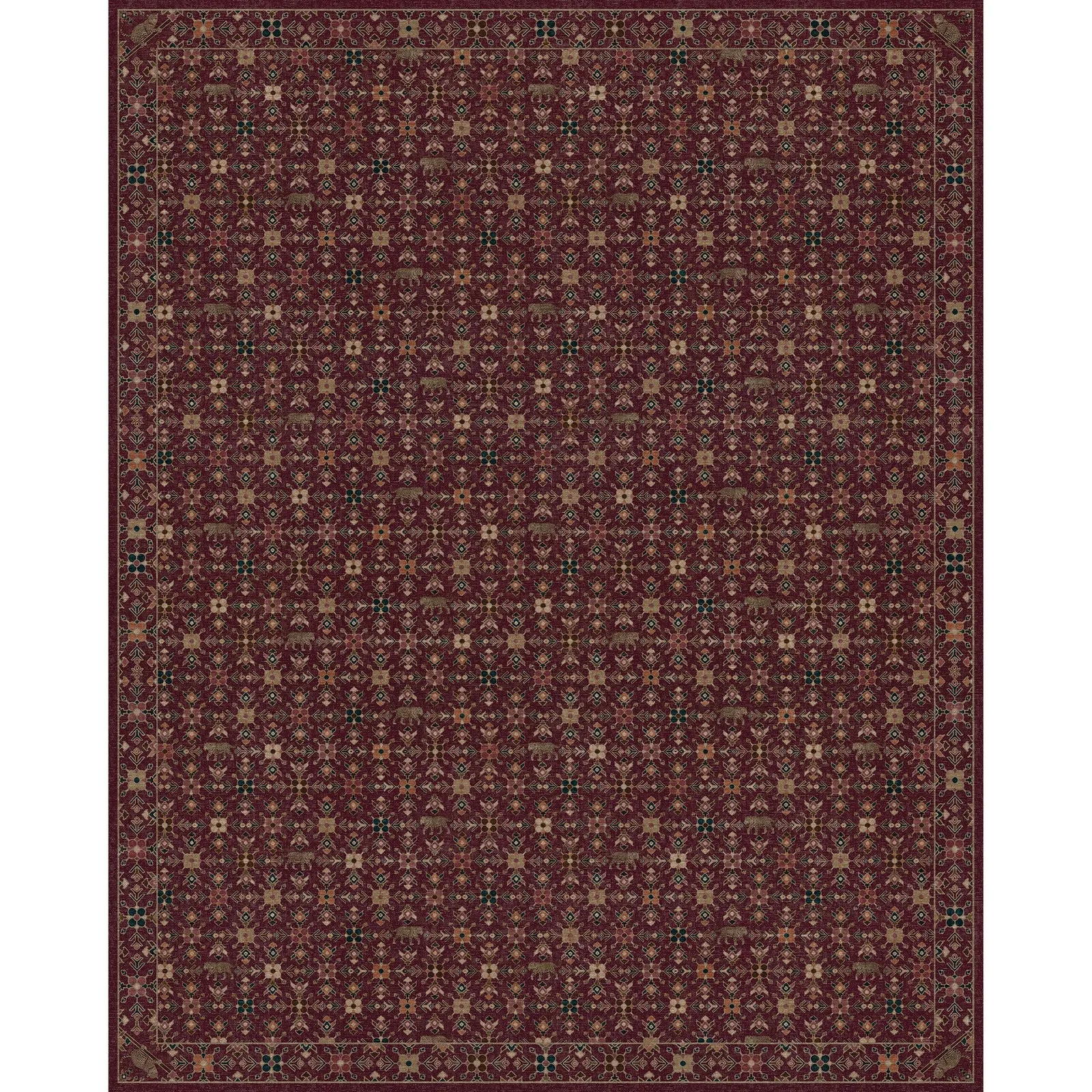 Viva – Burgundy/Multi