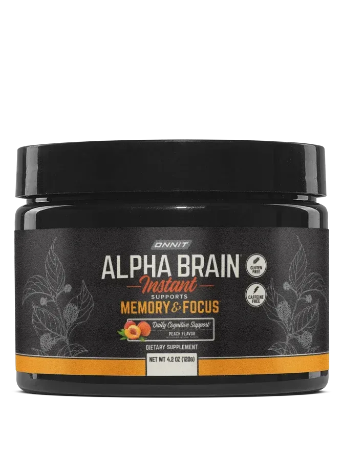 Alpha BRAIN® Instant Tub – Peach (30 Serving)
