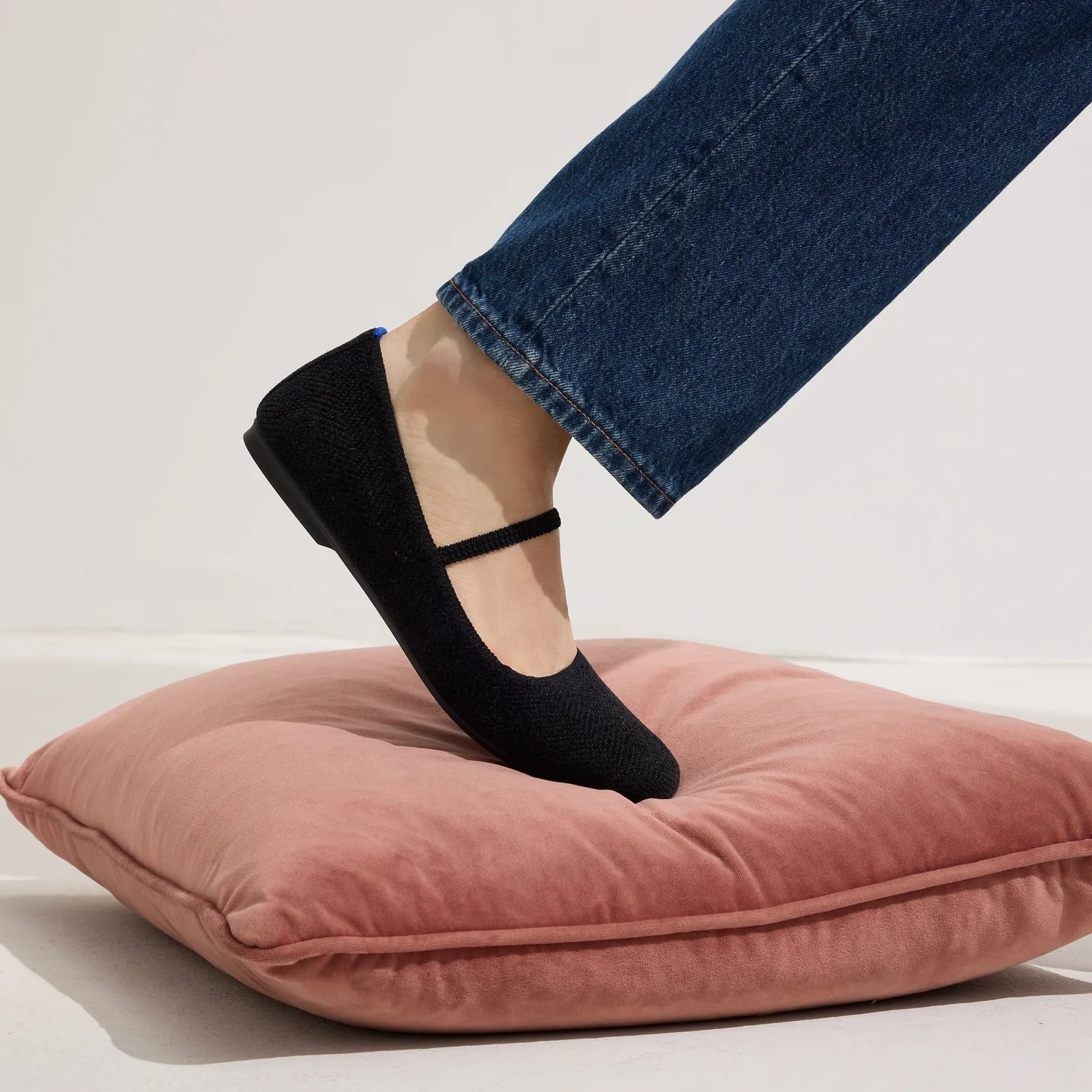 The Max Square Mary Jane – ReVelvet™ Black