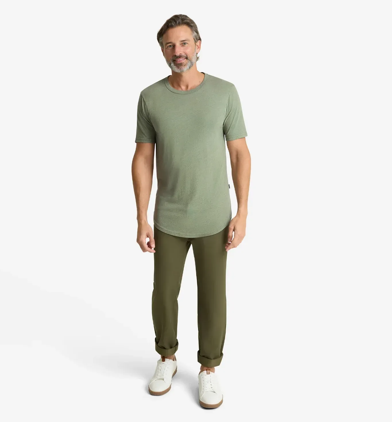 Tri-Blend Scallop Crew