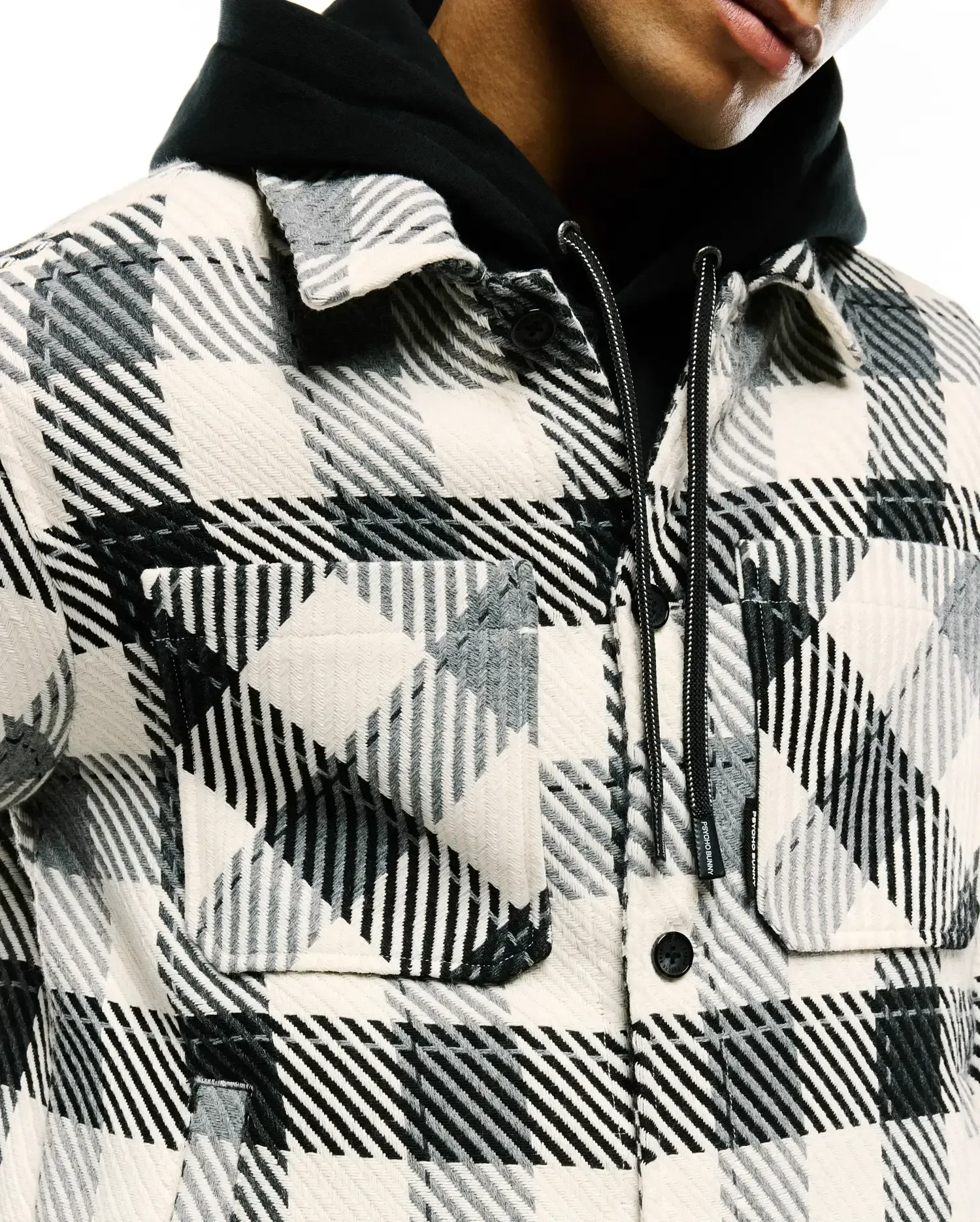 Kessler Oversized Plaid Overshirt – MT0300230