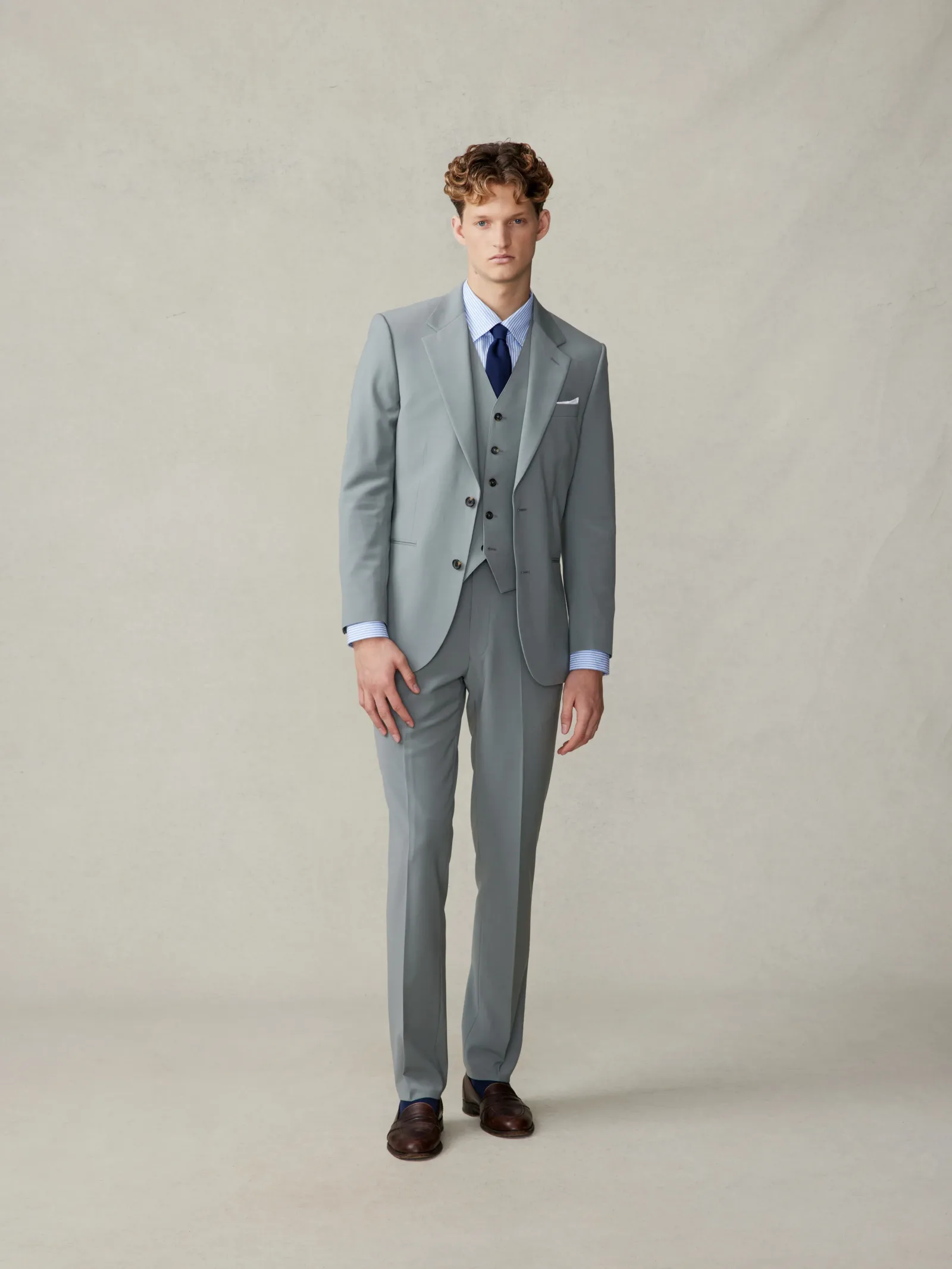 Essential Sage Suit Vest