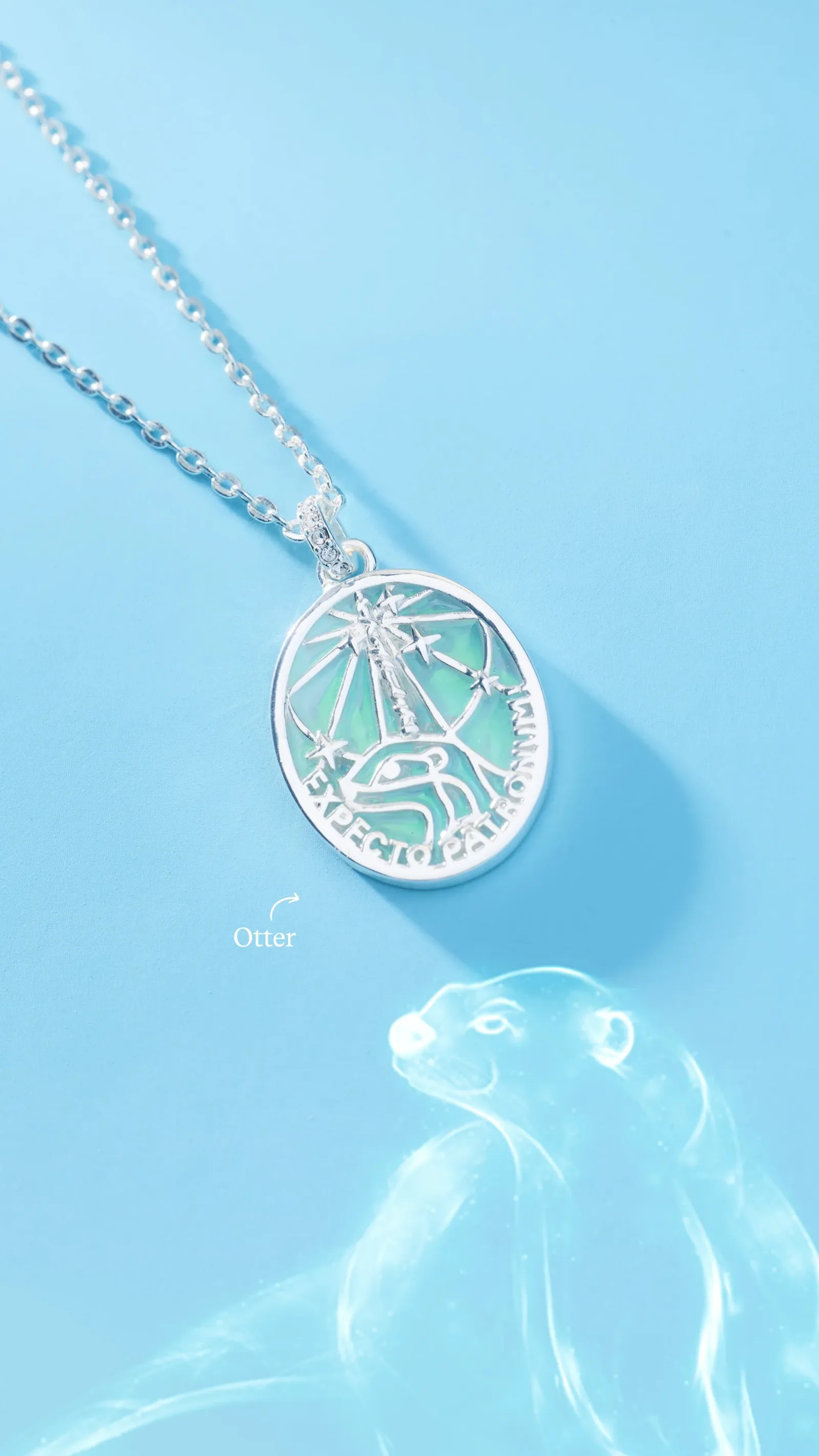 Harry Potter™ Hermione Otter Patronus Pendant Necklace