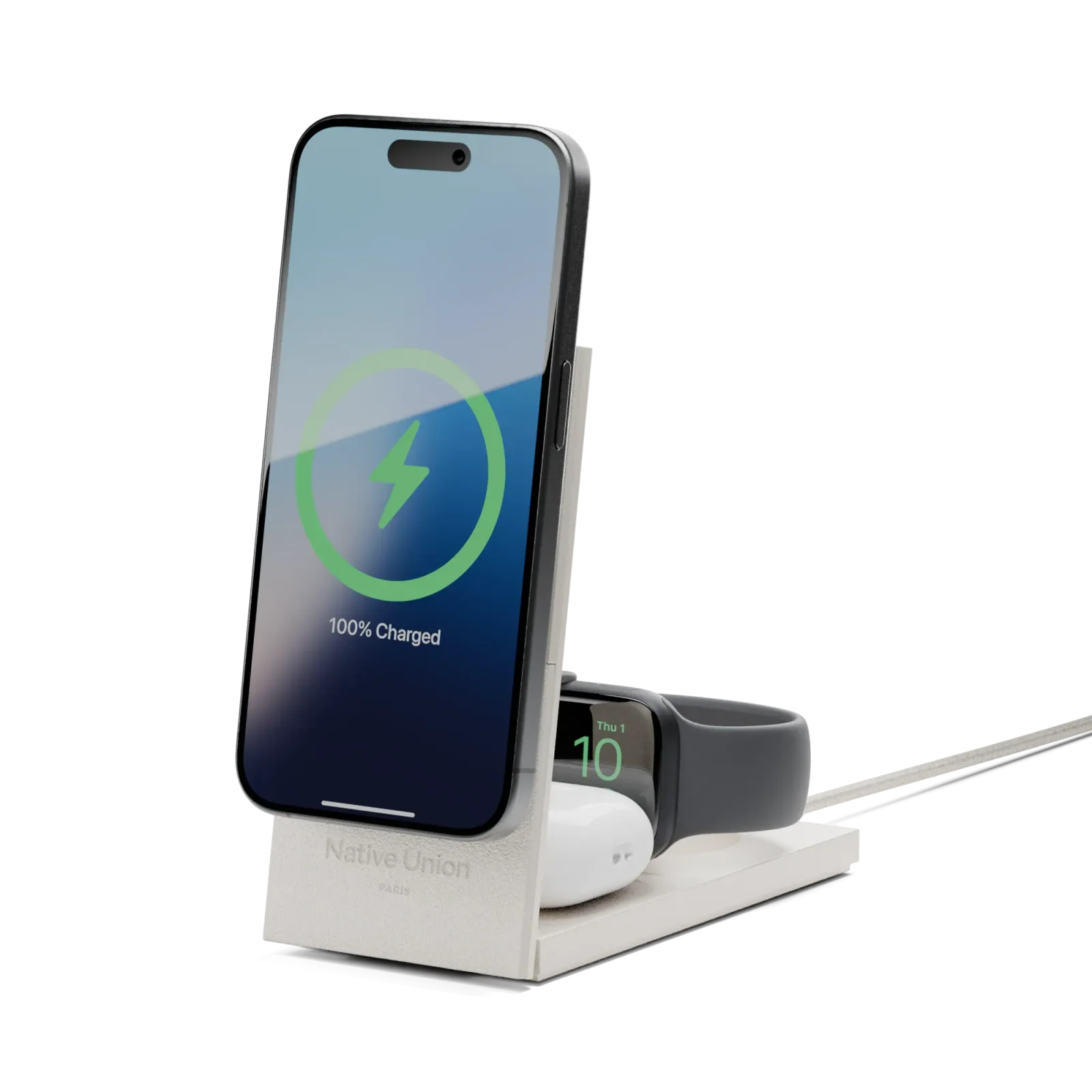 Rise 3-in-1 Magnetic Wireless Charger