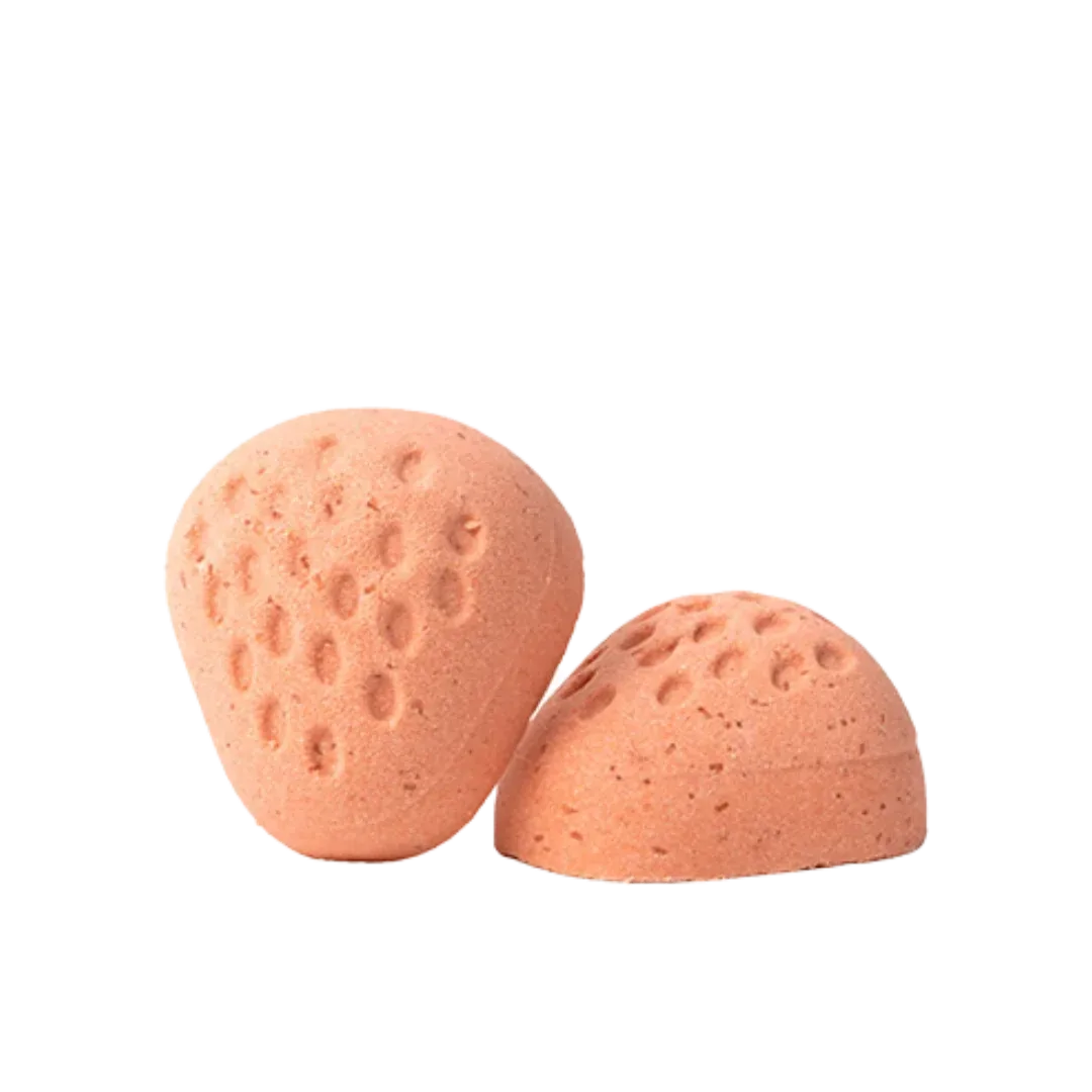 Strawberry Bath Bomb 2 Pack