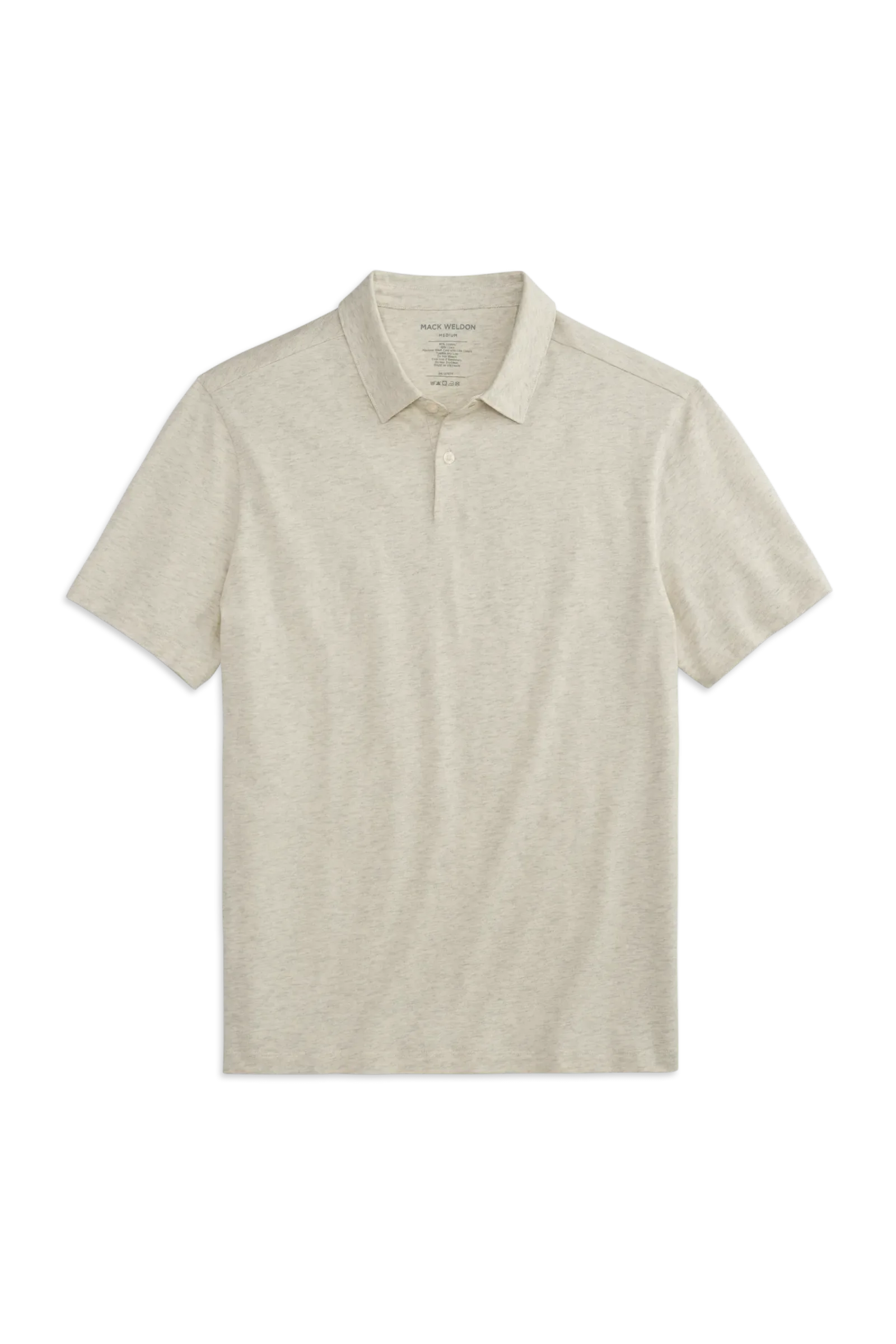 Linen Jersey Polo