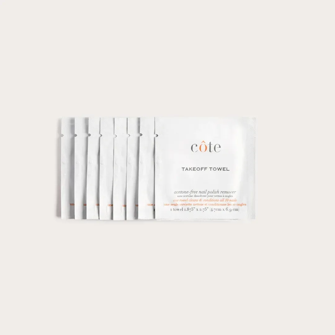Takeoff Towels Non Acetone Nail Polish Remover Set