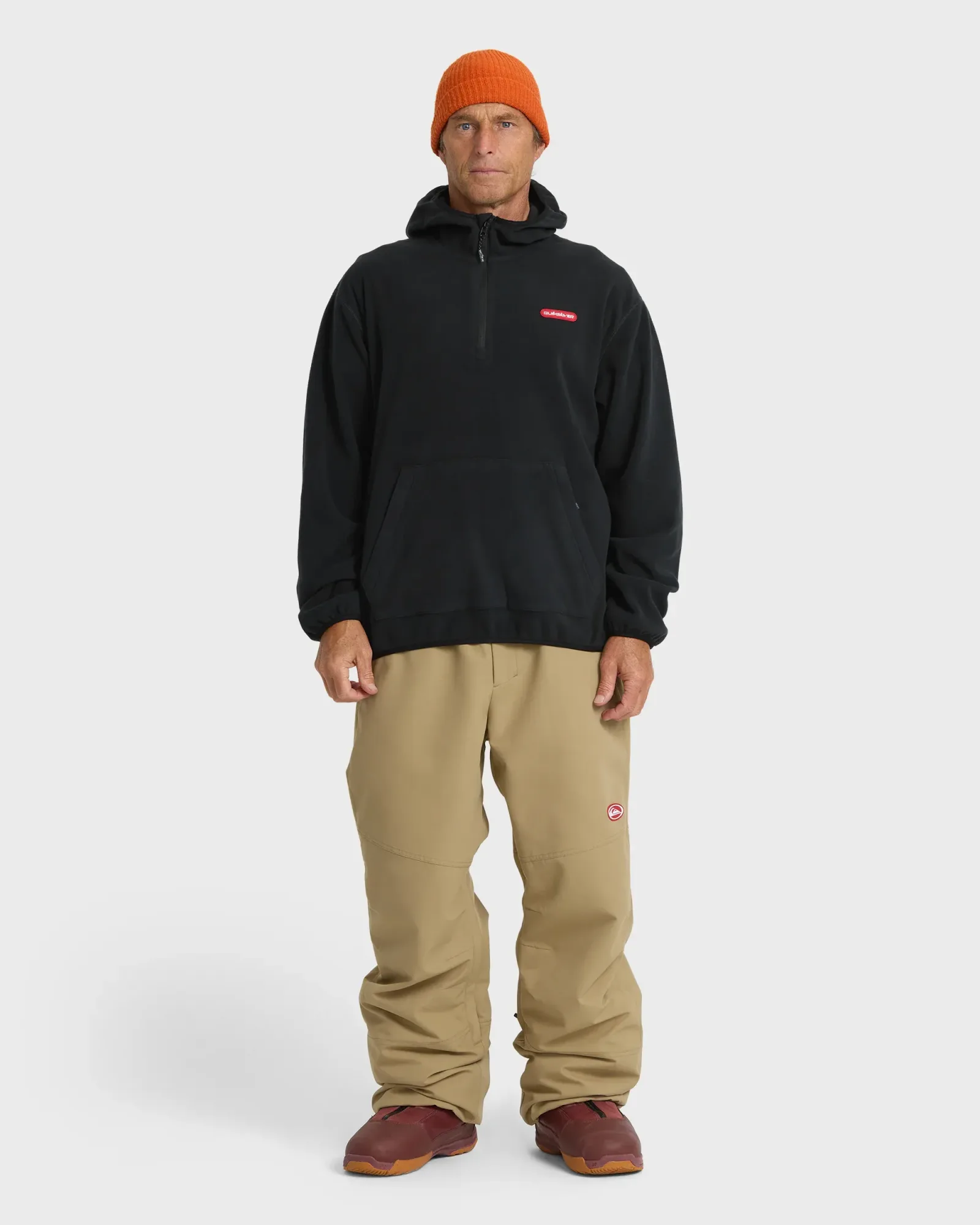 Ridge Runner Quarter-Zip Hoodie – Anthracite