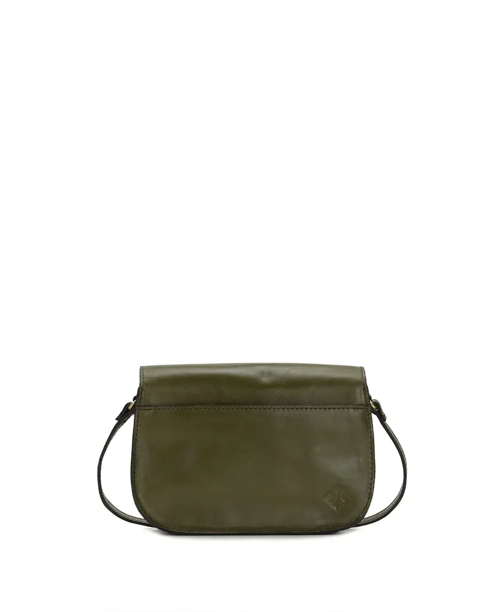 Besano Crossbody – Vintage Distressed – Olive